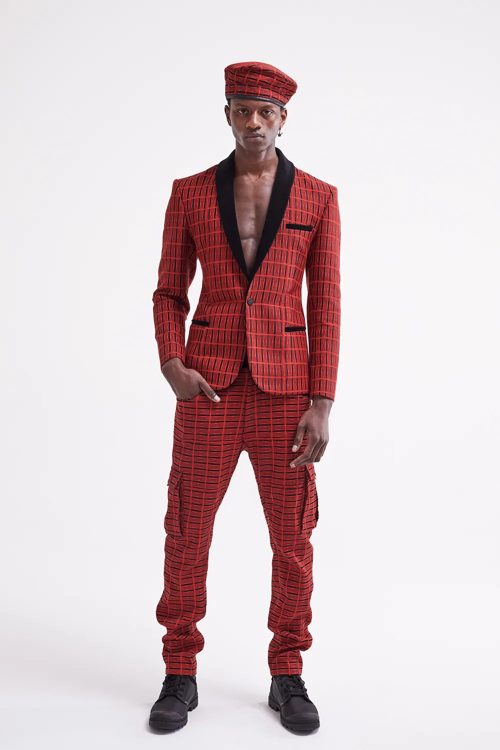 French Deal Sakassou veste pagne Baoulé coton