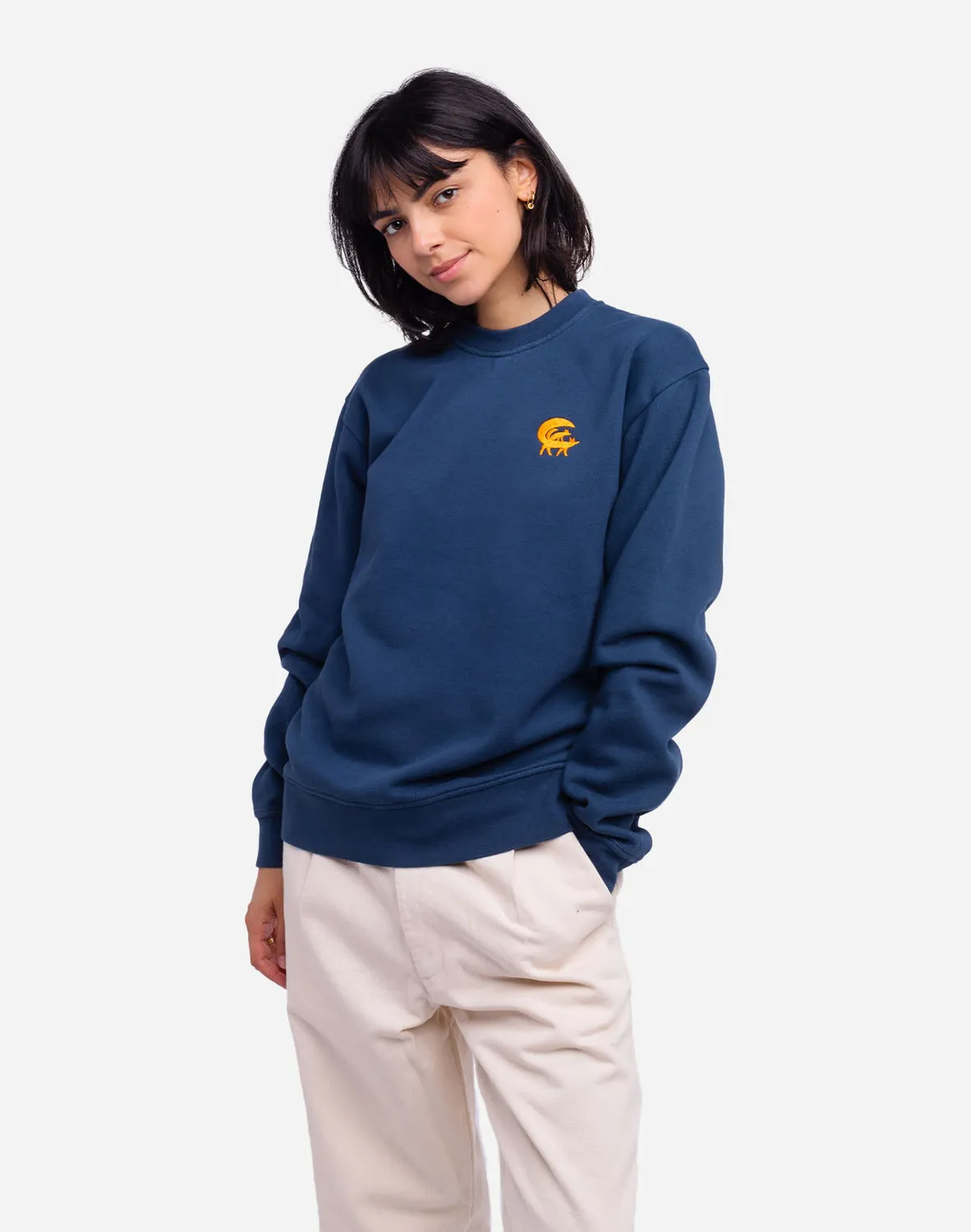 Olow Father sweat indigo coton Portugal