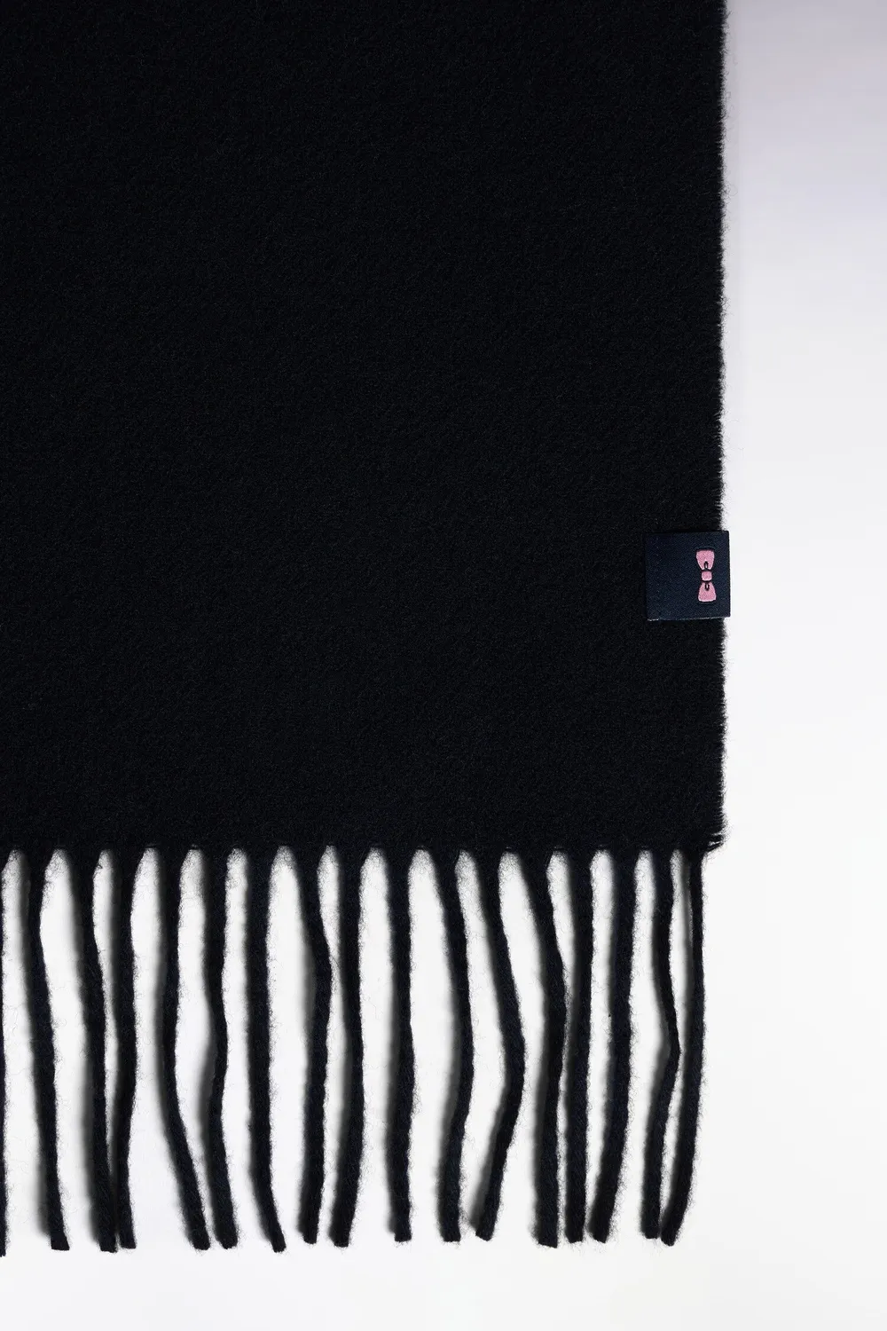 Eden Park écharpe drap de laine marine 30x180 cm