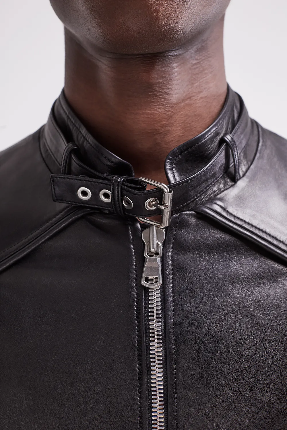 French Deal Advantage veste cuir agneau