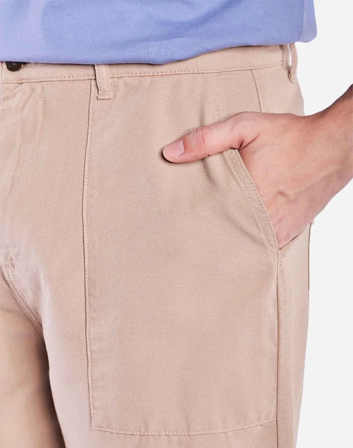 OLOW Gyver short beige coton bio