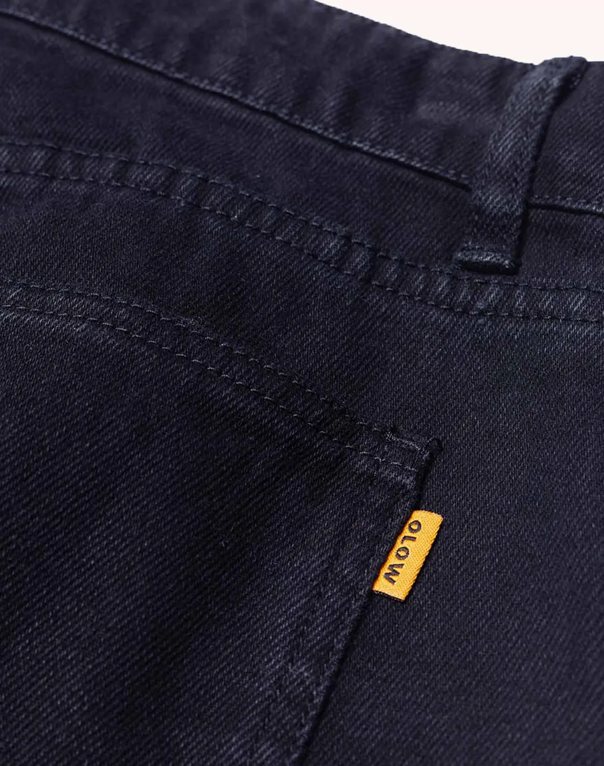 Olow Costa pantalon denim noir coton bio