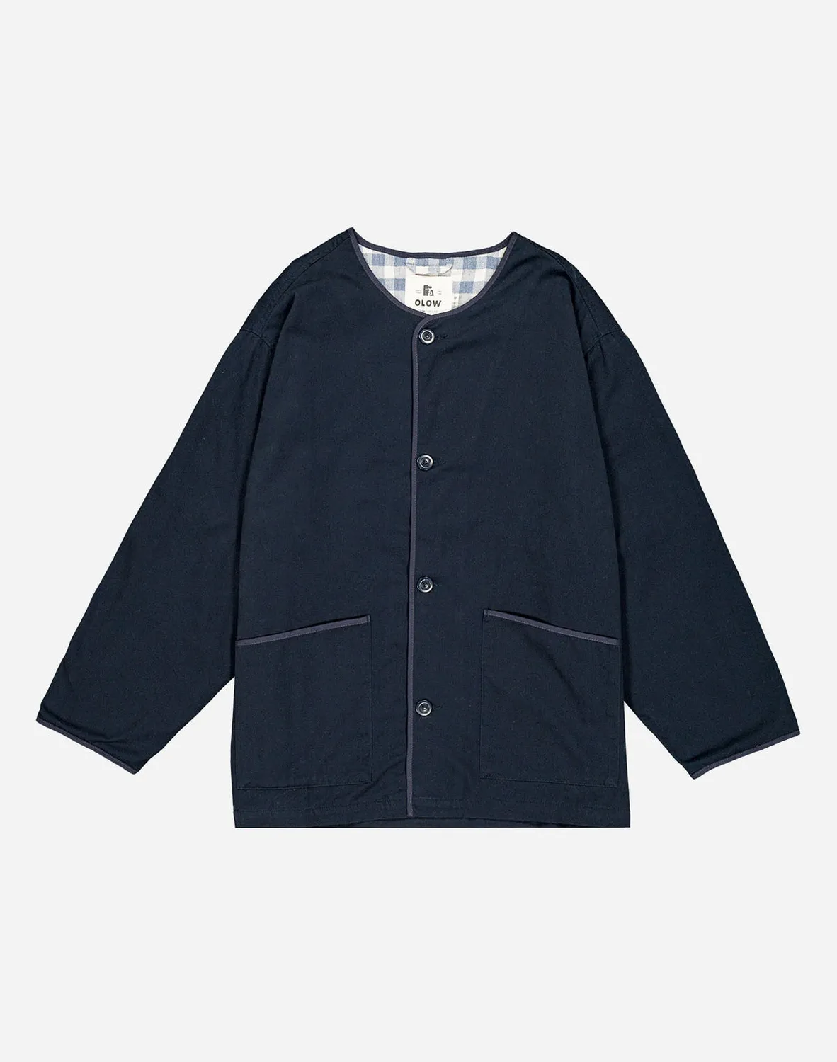 OLOW Hiro veste bleu midnight coton doublée