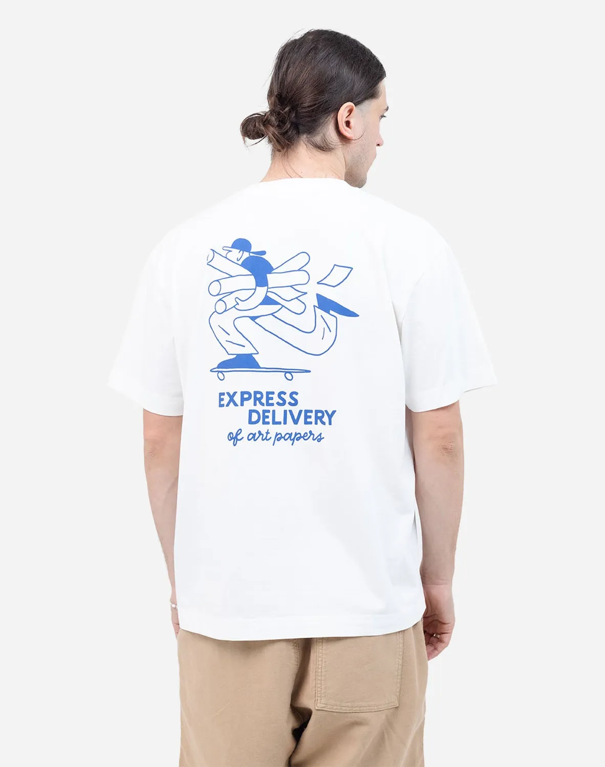 OLOW Cruiser t-shirt ample écru coton bio