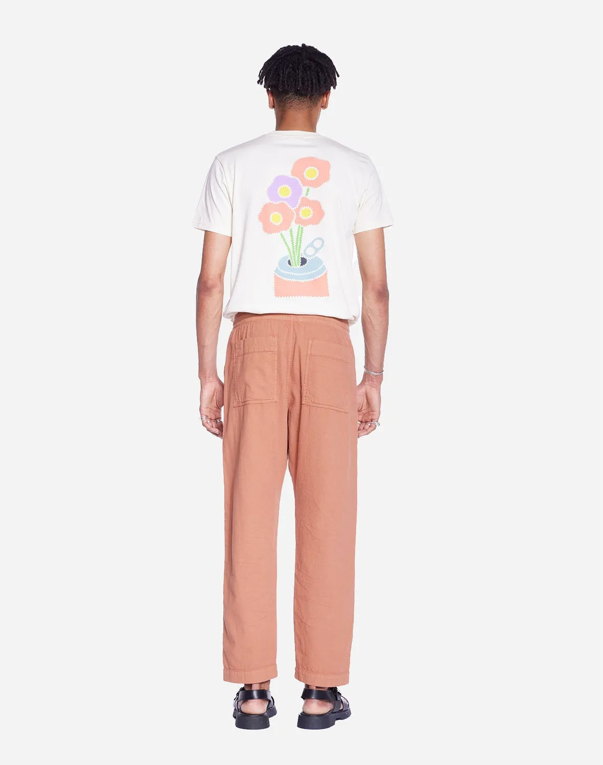 OLOW Hatha pantalon coton bio terre de sienne