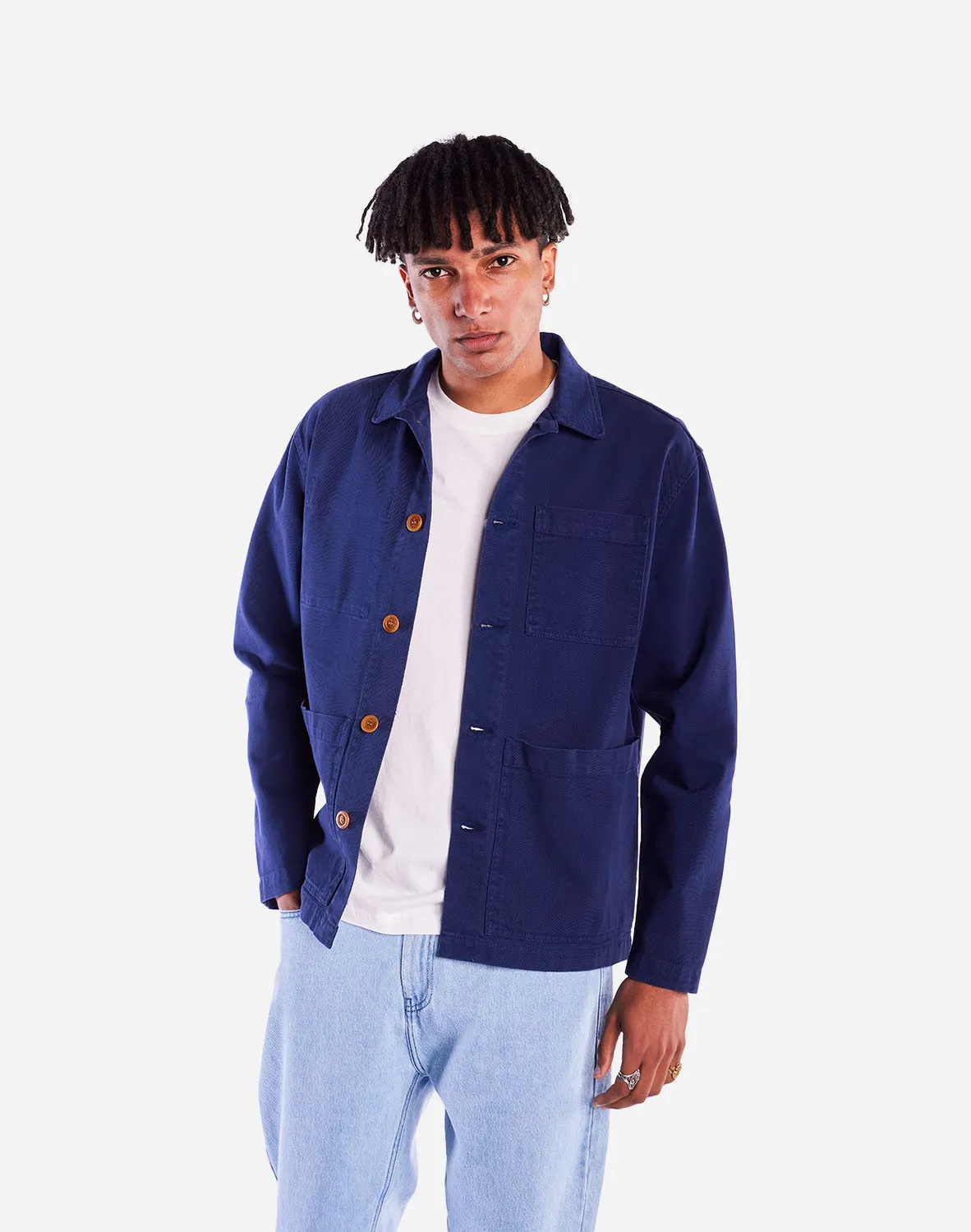 OLOW Chucalescu veste artisan outremer poches