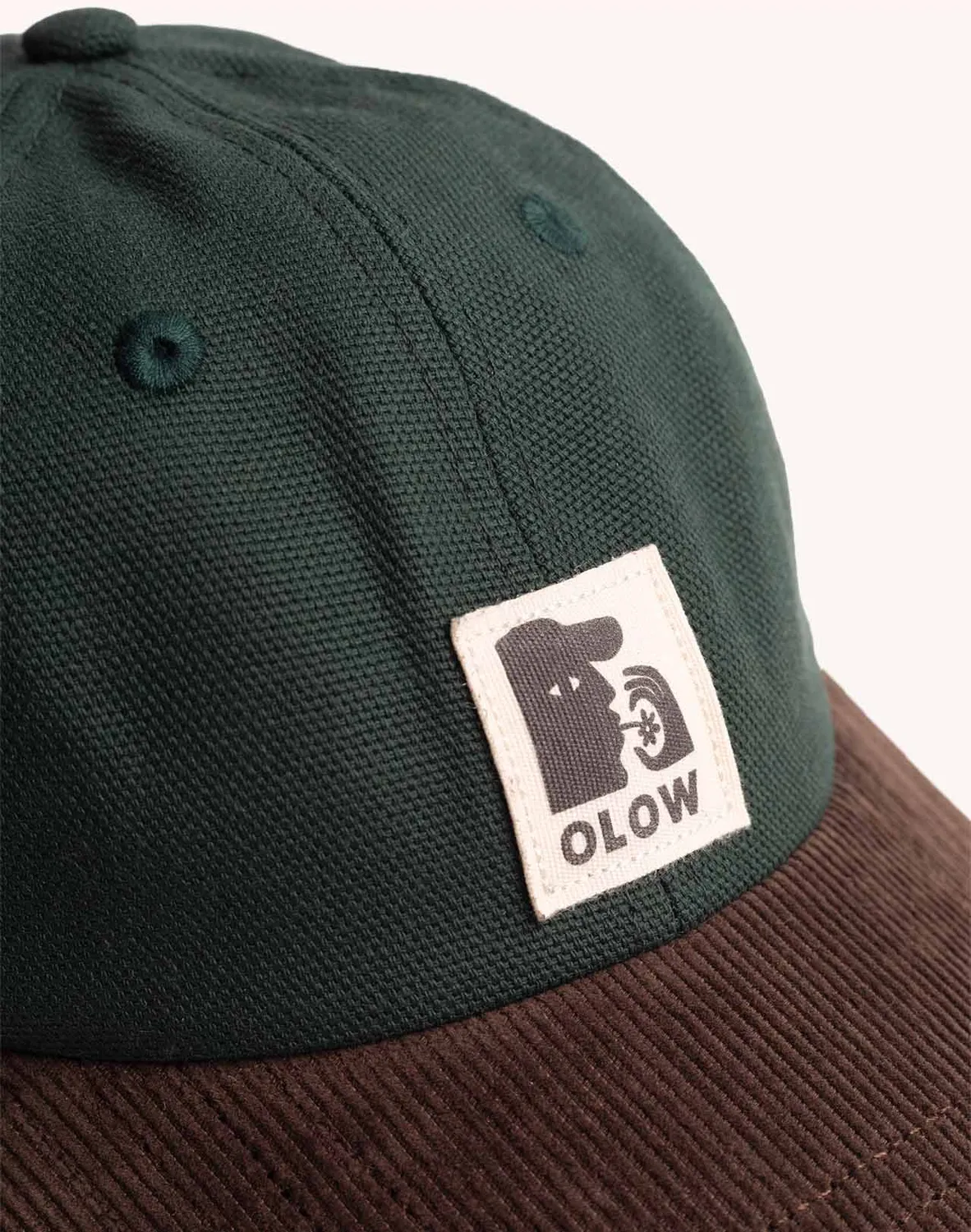OLOW Six Panel Stanton casquette vert mélèze