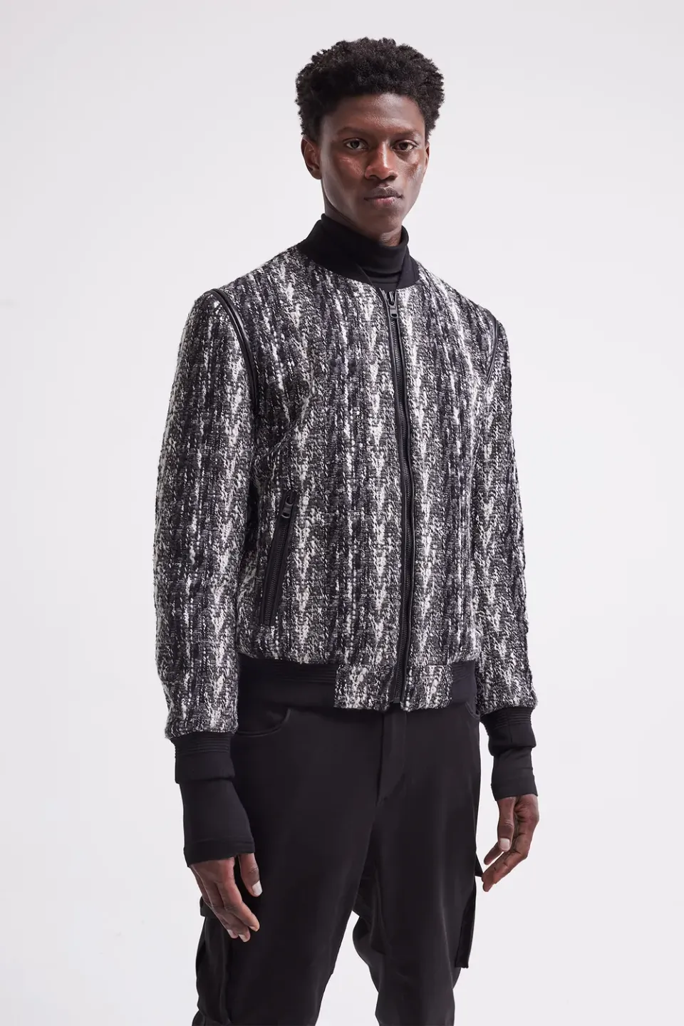 FRENCH DEAL veste ESSENTIEL laine mélangée