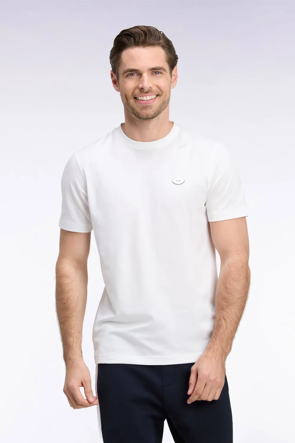 Eden Park H26MAITC0030 t-shirt blanc manches courtes golf
