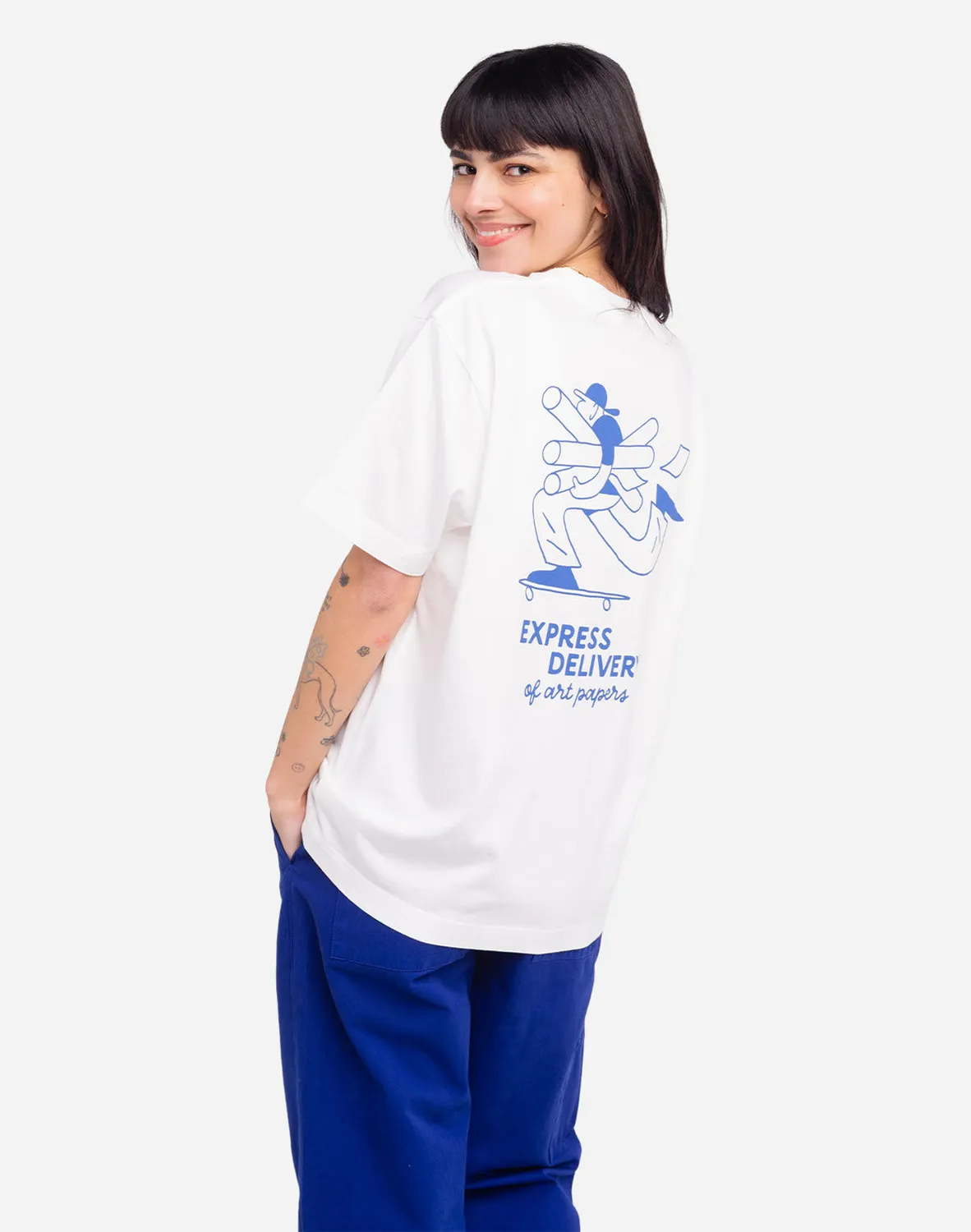 OLOW Cruiser t-shirt écru loose coton bio