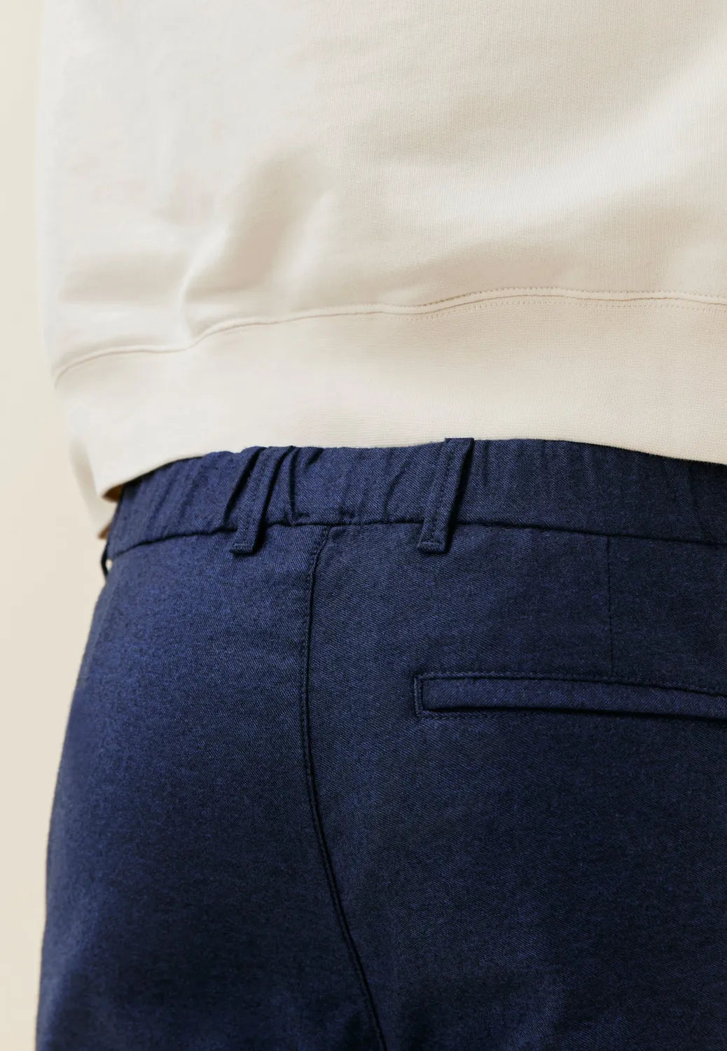 Loom pantalon flanelle homme laine habillé