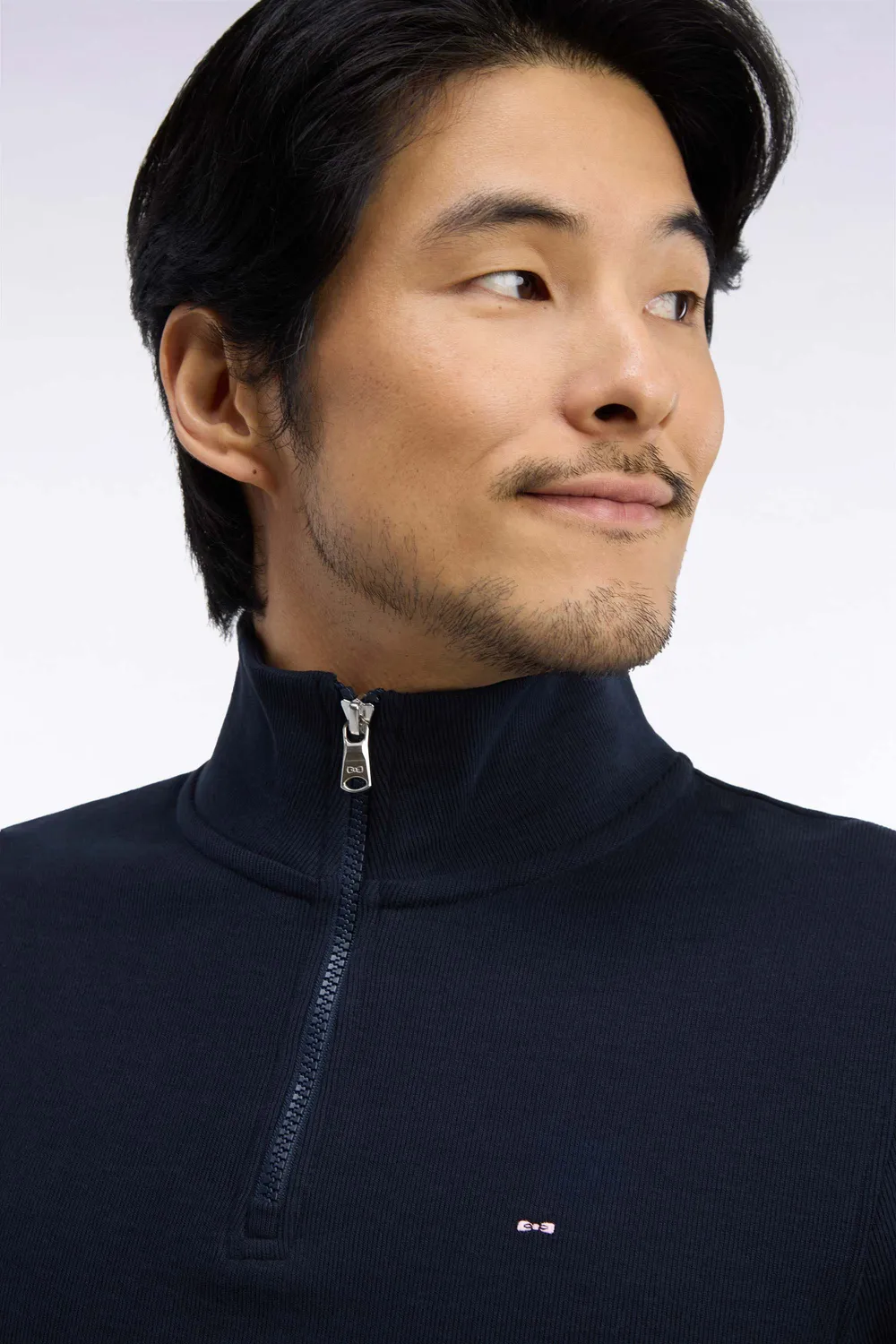 Eden Park H26MAISW0002 sweat marine col camionneur