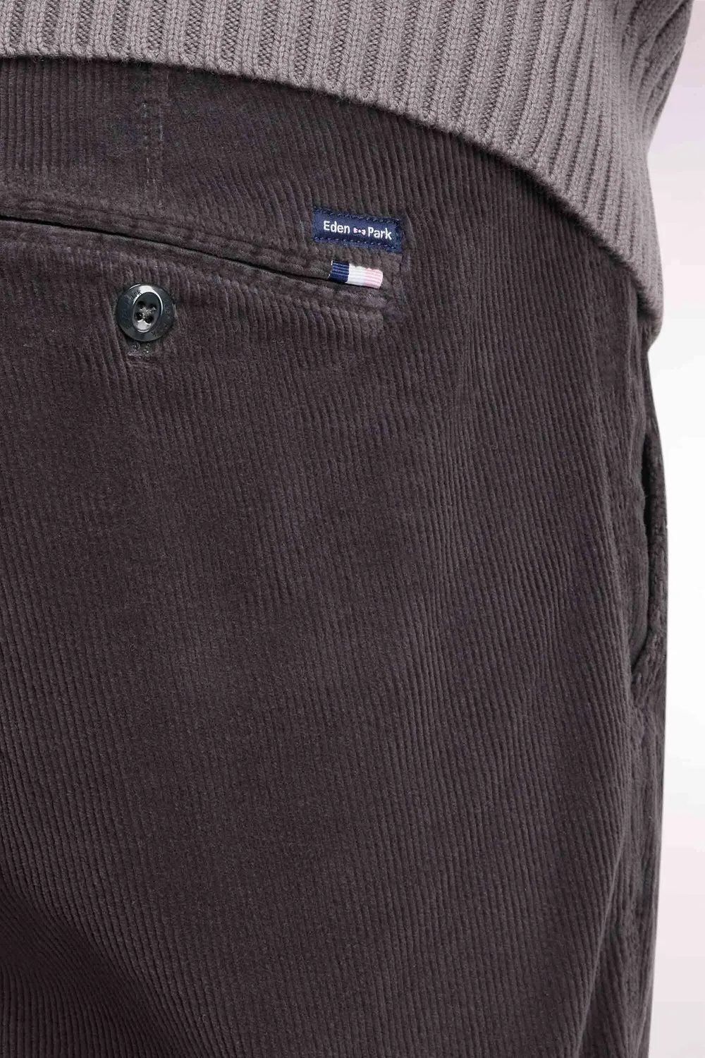 Eden Park Legend Rugby H26BAS0C0003 chino velours kaki regular