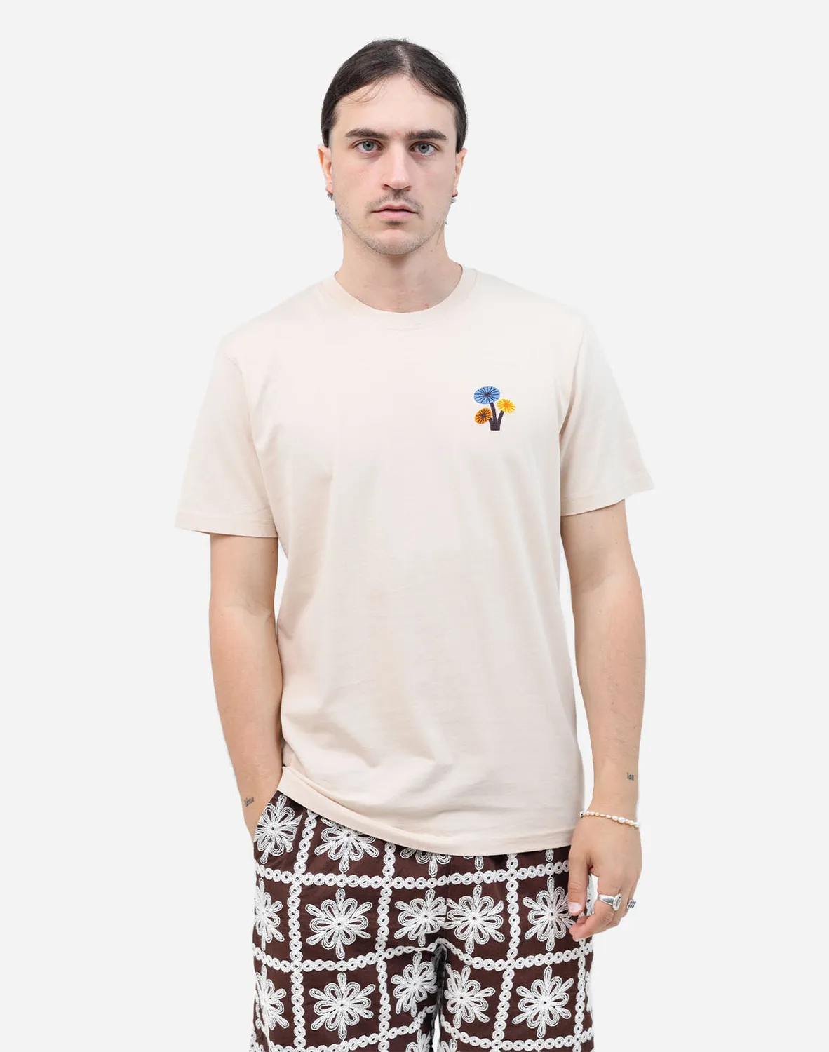 OLOW Ecosystem t-shirt crème coton bio