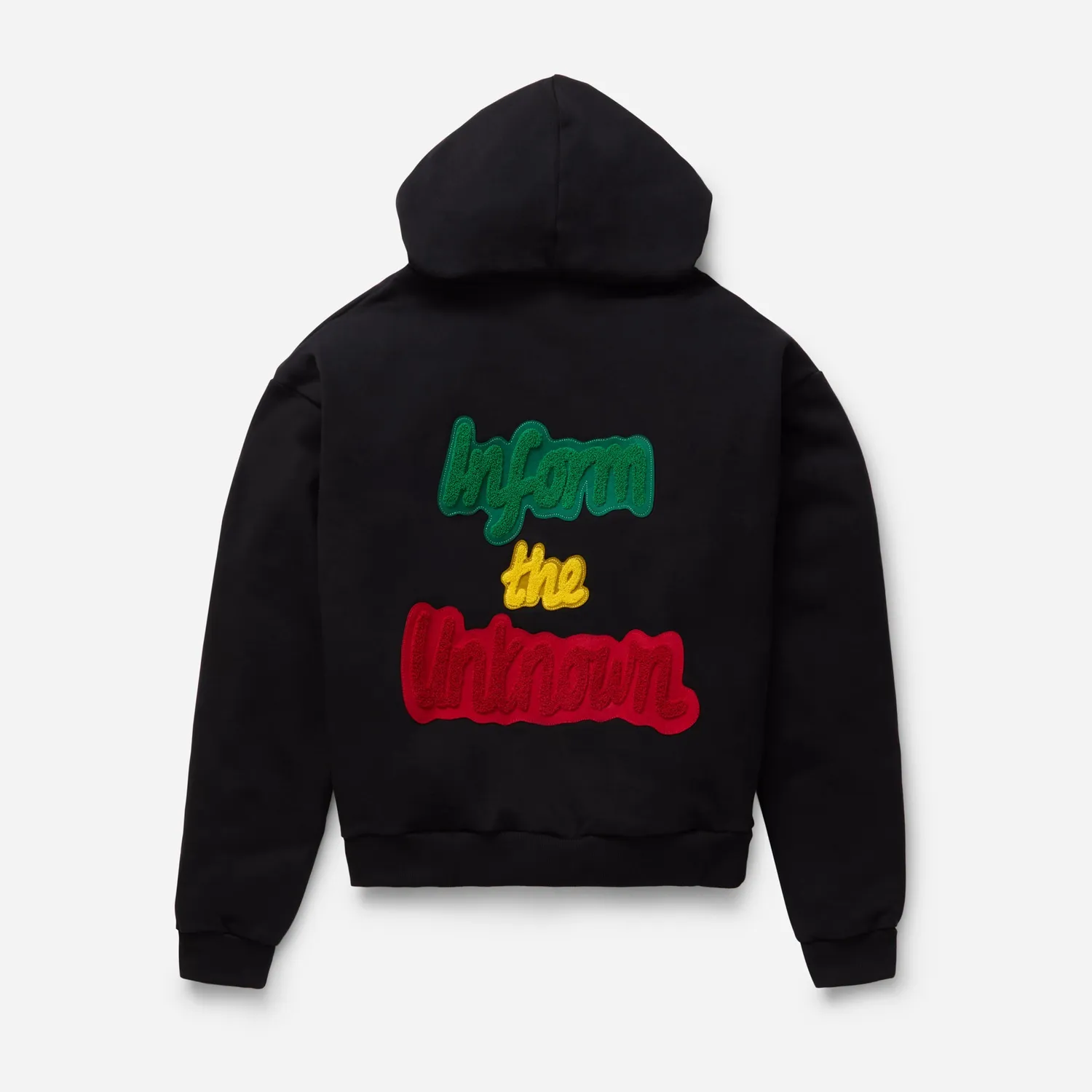 Labrum Senegal sweat à capuche zippé noir coton