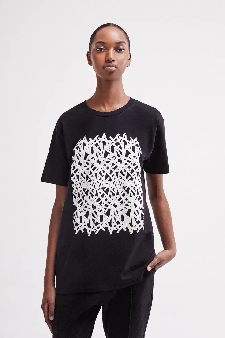 French Deal Freestyle tee-shirt coton guipure blanc