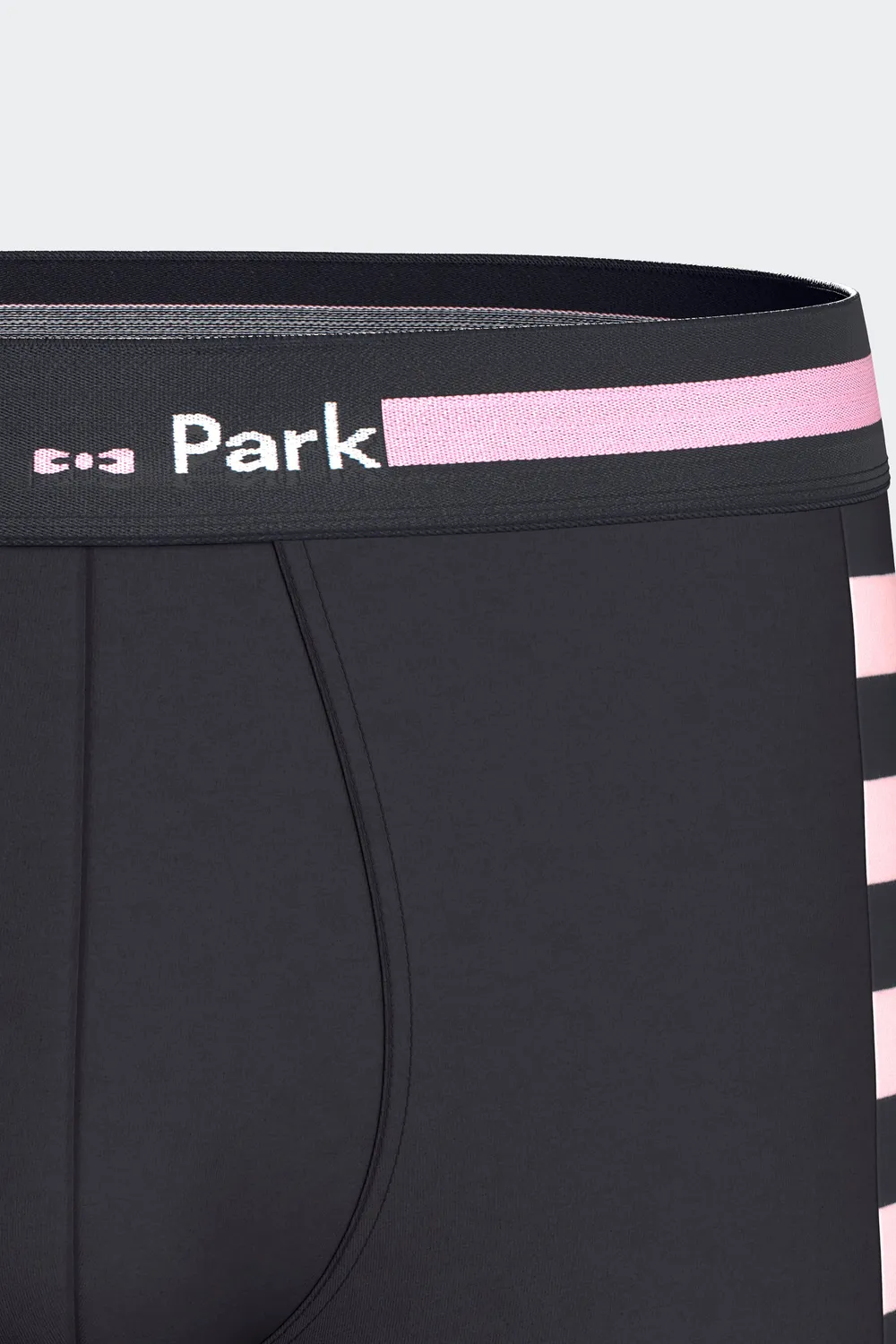 Eden Park lot 2 boxers coton stretch marine rose