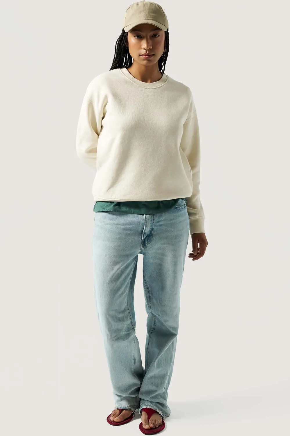 Loom sweat sweat-shirt coton bio noir