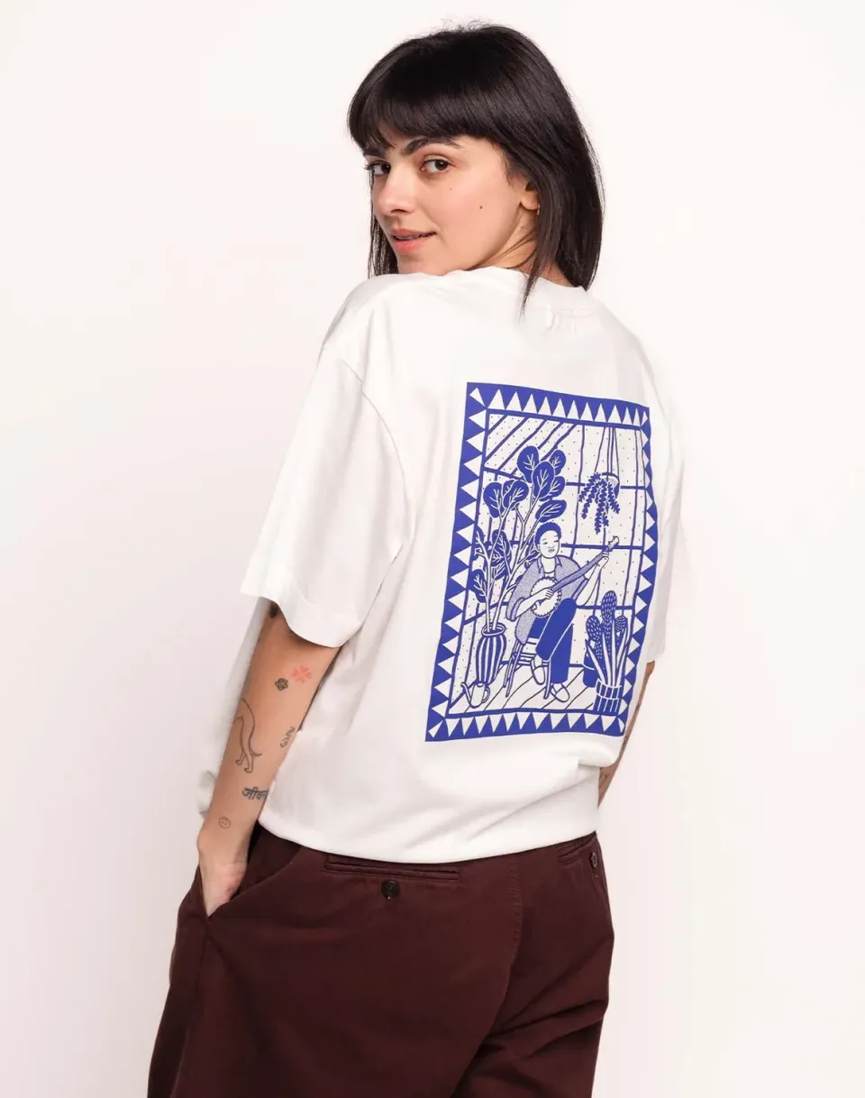 OLOW Melody t-shirt écru coton bio