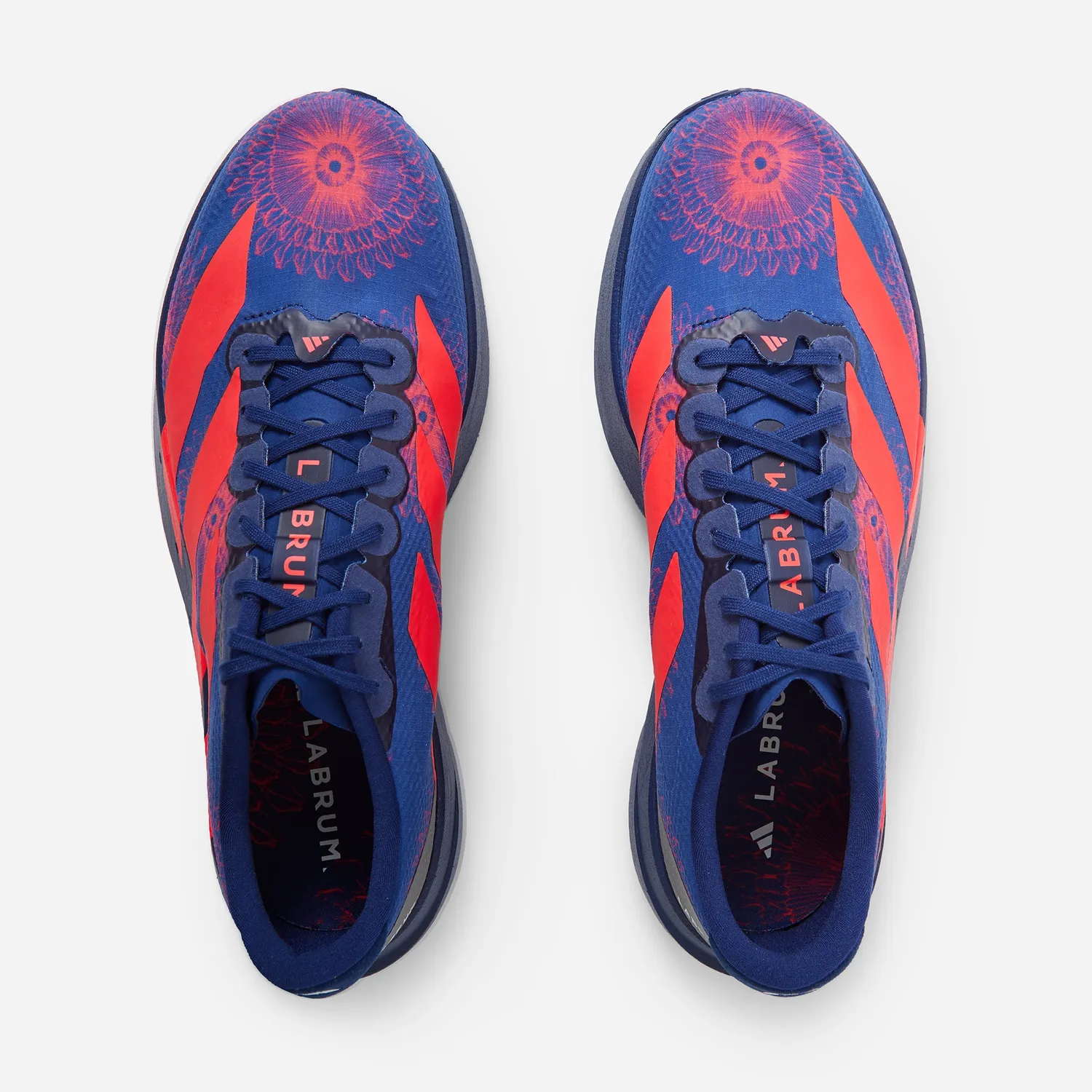 Labrum Adizero EVO SL chaussures running bleu marine imprimé