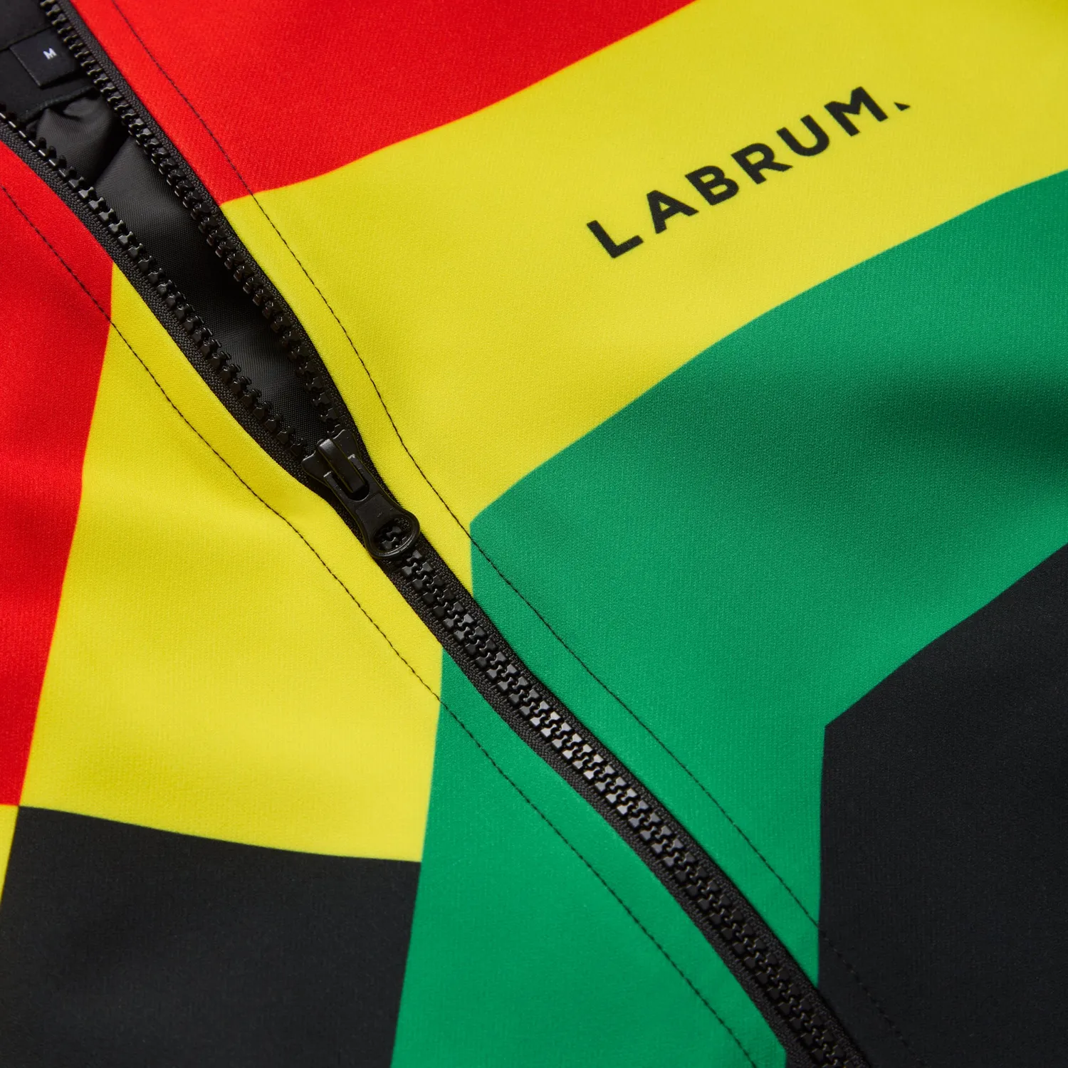Labrum Ghana veste survêtement homme noir drapeau