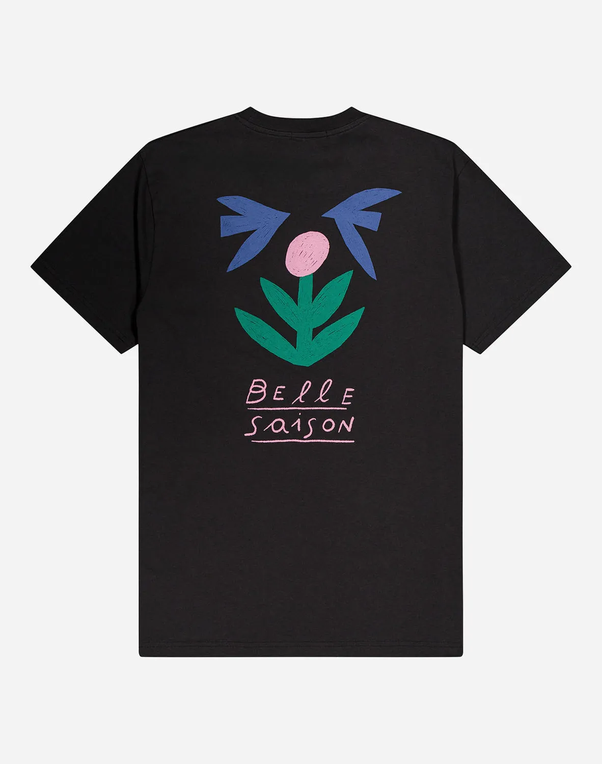 Olow Belle Saison t-shirt noir coton bio
