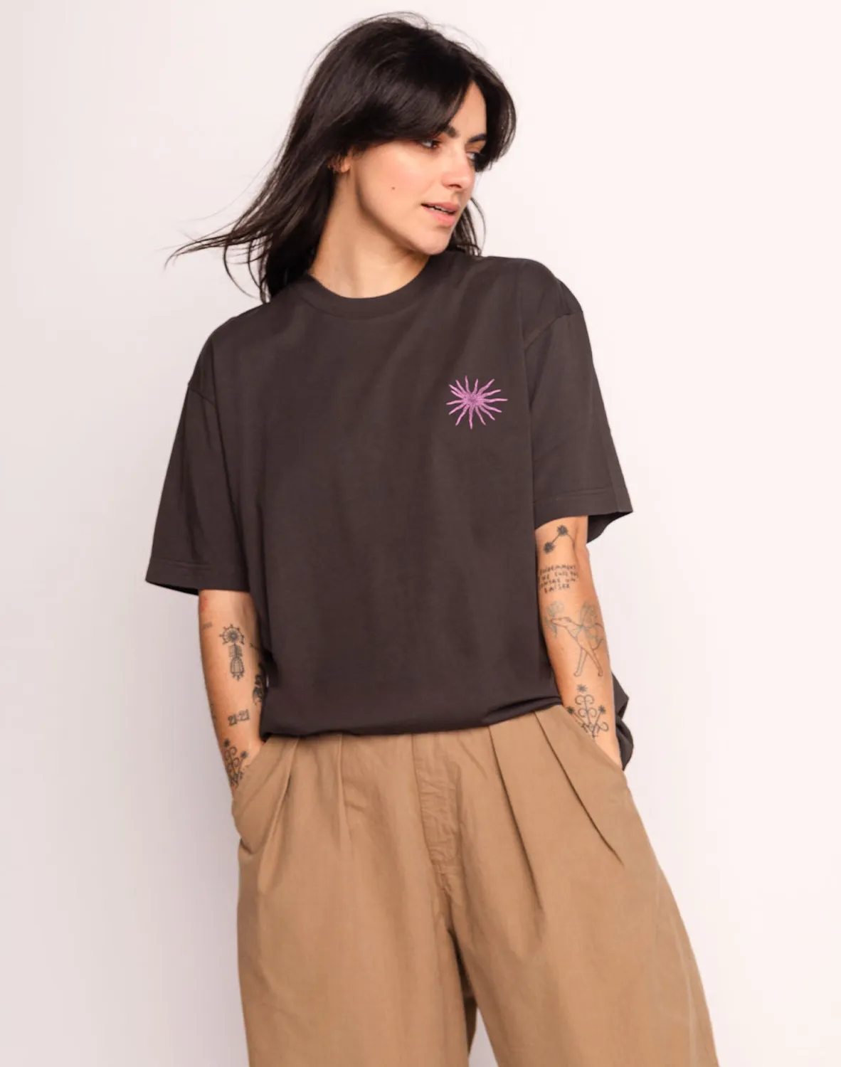 OLOW Interconnexion t-shirt homme noir carbone