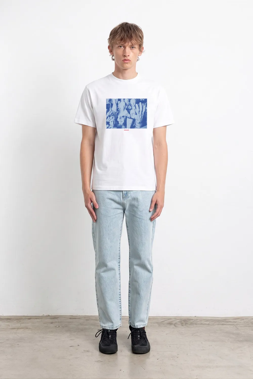 Edmmond Studios Art Storage Plain White t-shirt blanc vintage