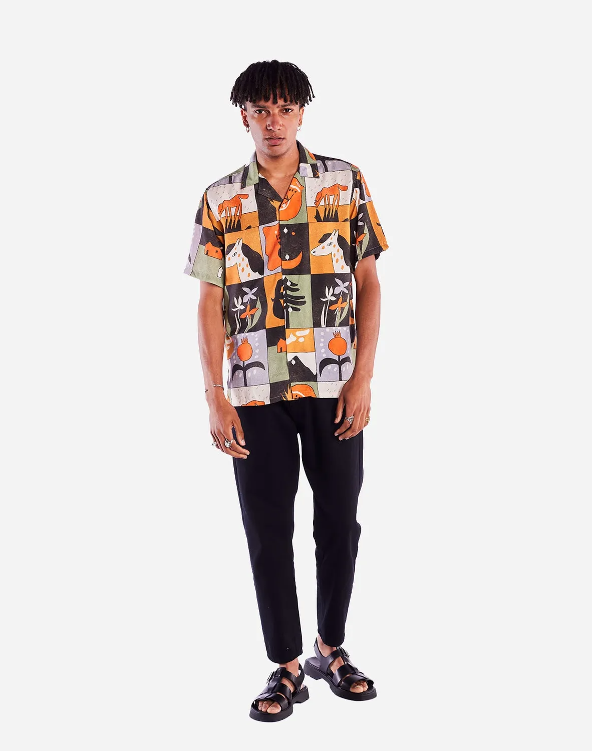 OLOW Aloha Skane chemisette multicolore tencel