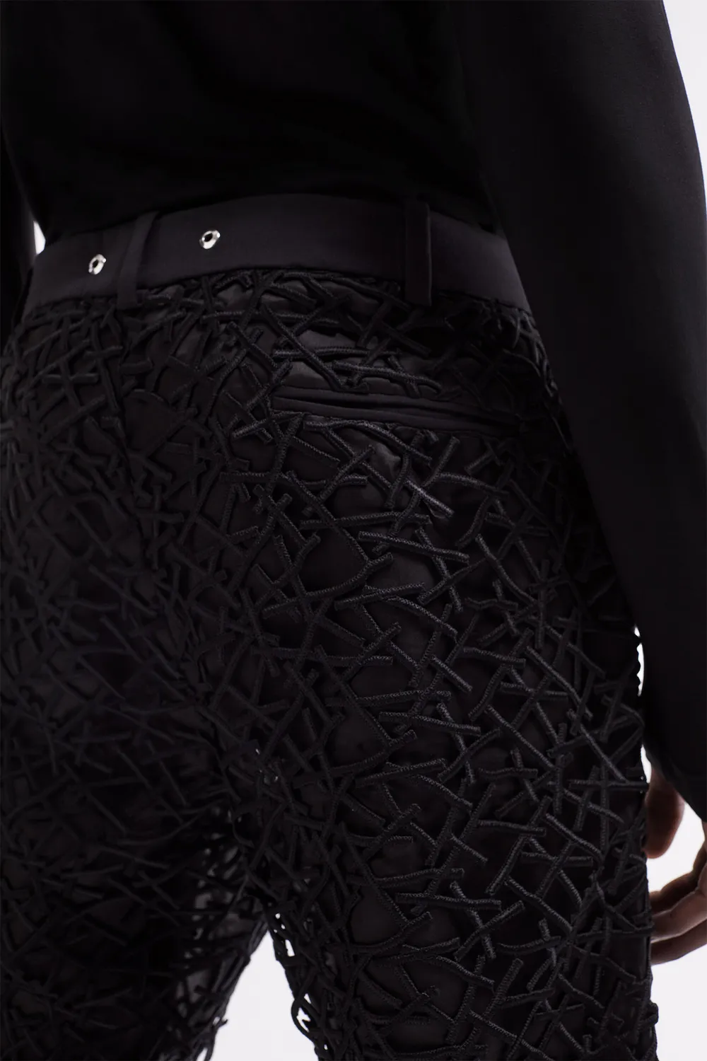 French Deal Spider pantalon laine homme
