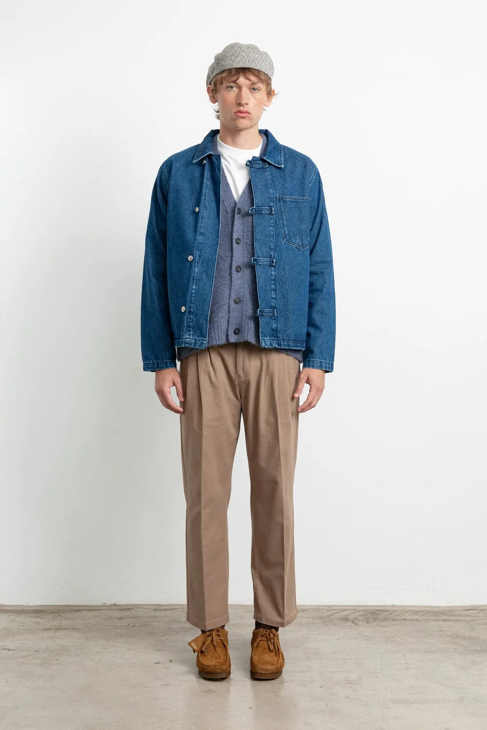 Edmmond Studios Avail veste en jean stone wash