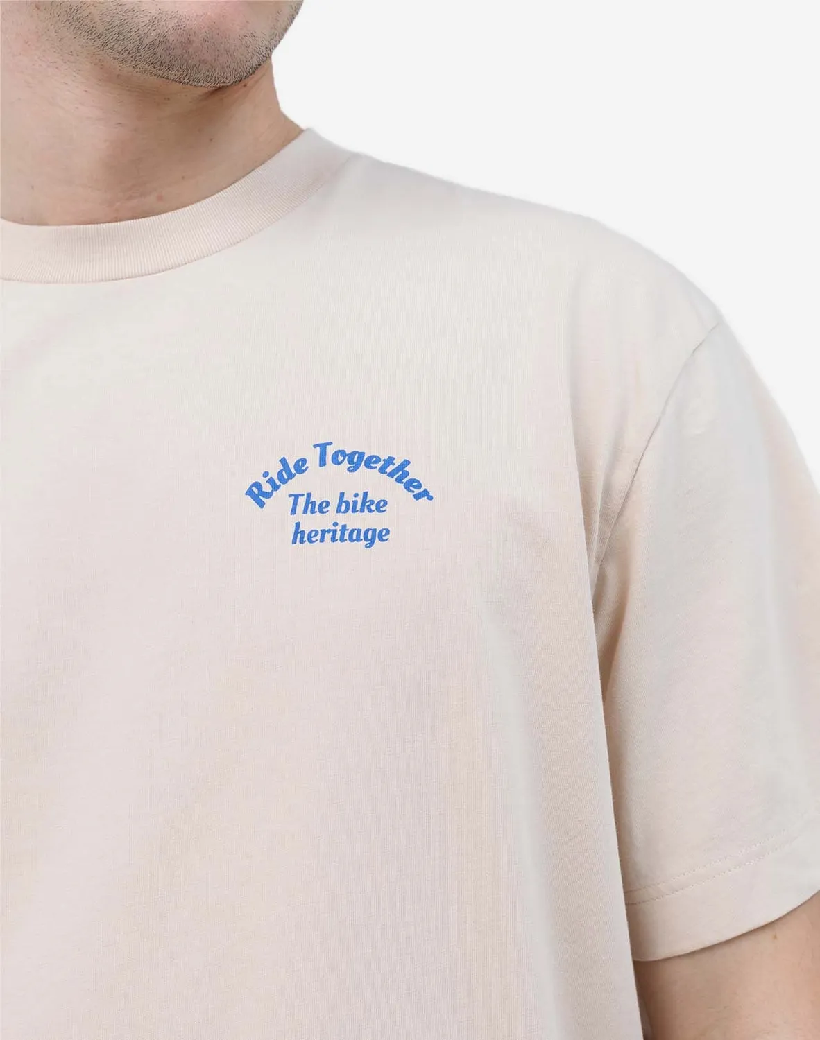 OLOW Héritage t-shirt ample crème bio