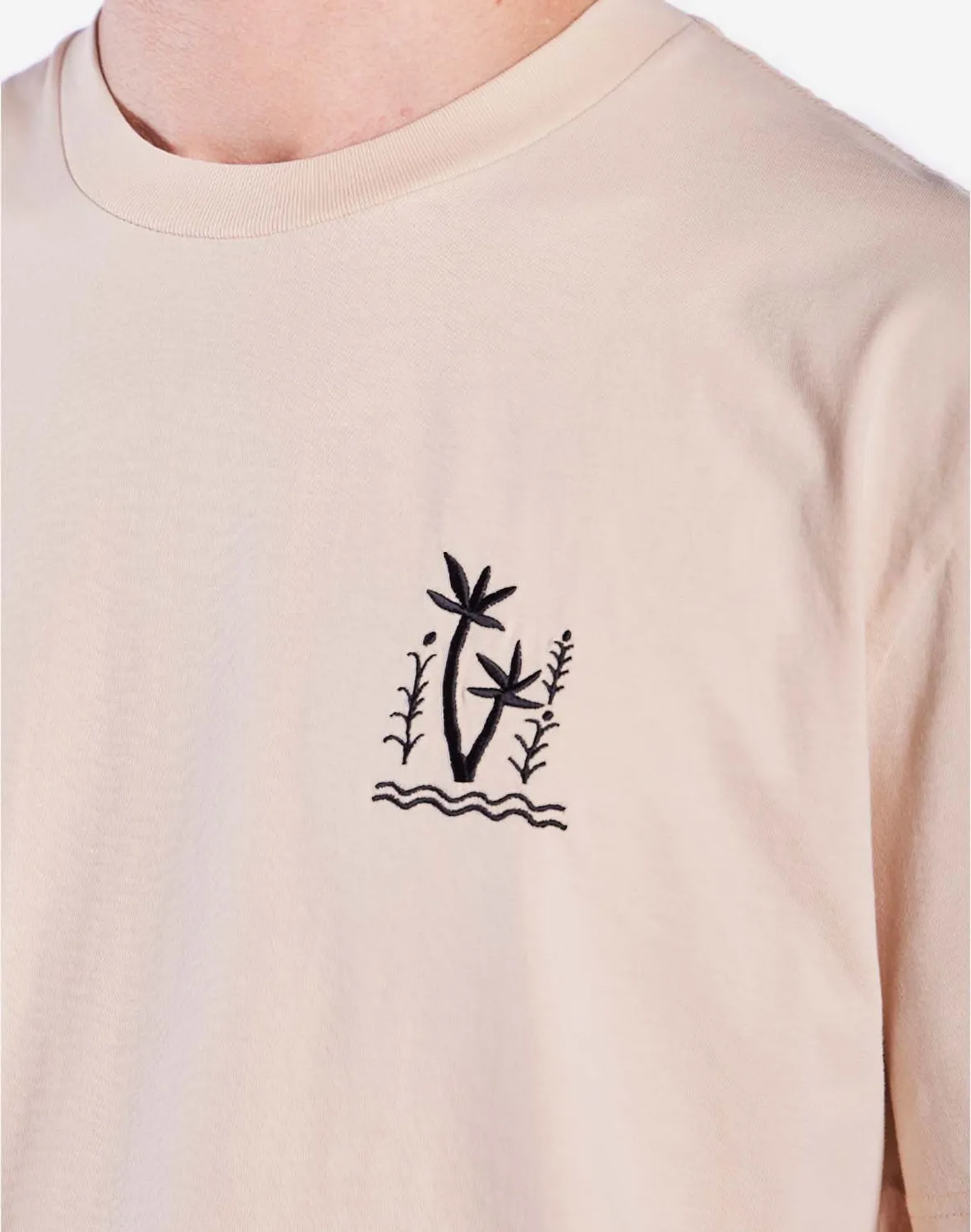OLOW Remember t-shirt crème coupe ample