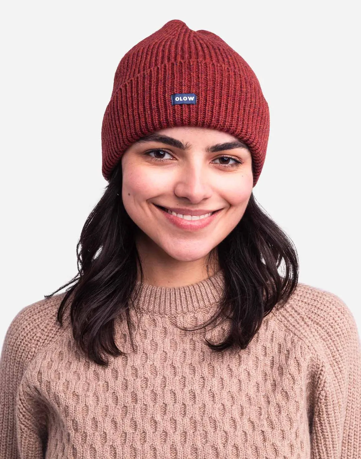OLOW Odyssée bonnet rouille 100% laine