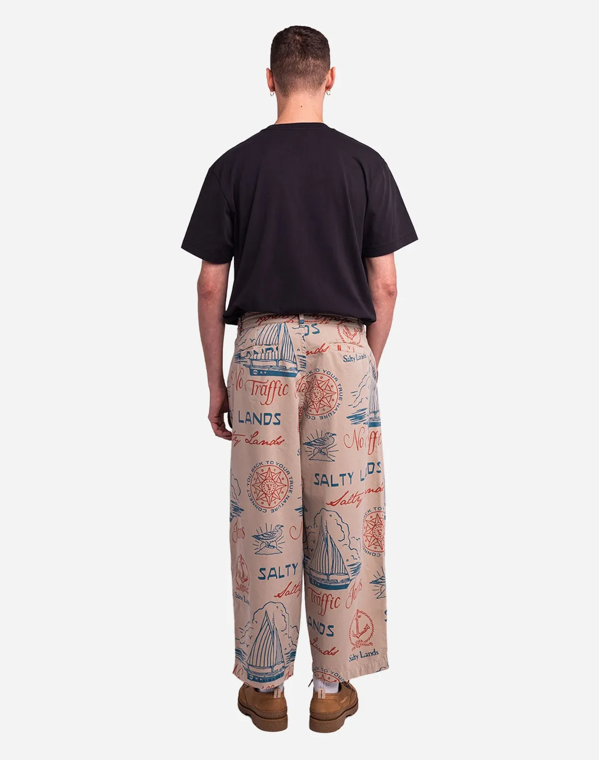 Olow Cargeot Urville pantalon beige serge coton