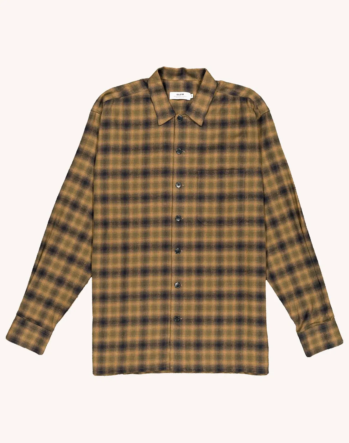 OLOW Decré Brixhan chemise surchemise kaki ample