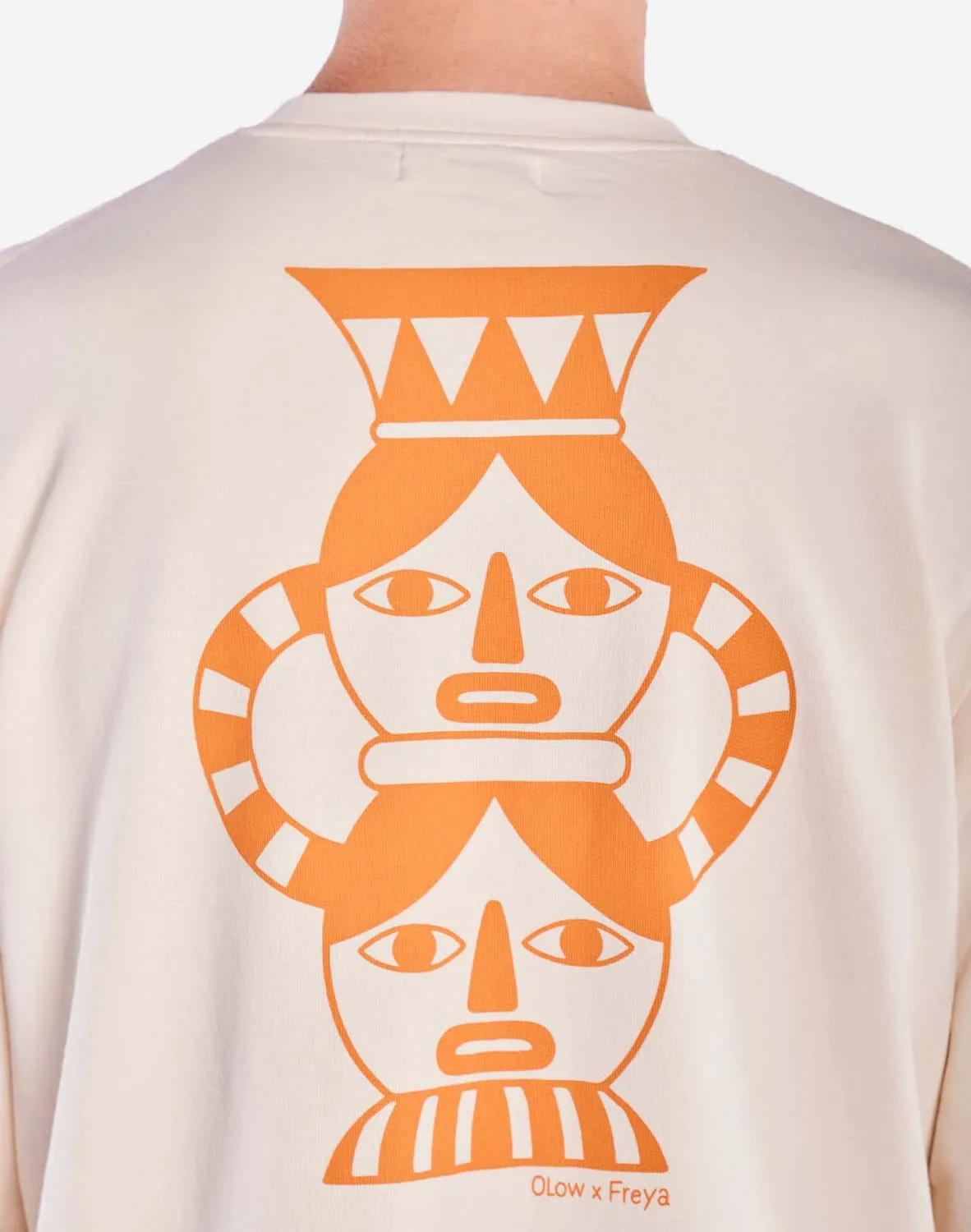 OLOW Duality sweat ivoire coton bio