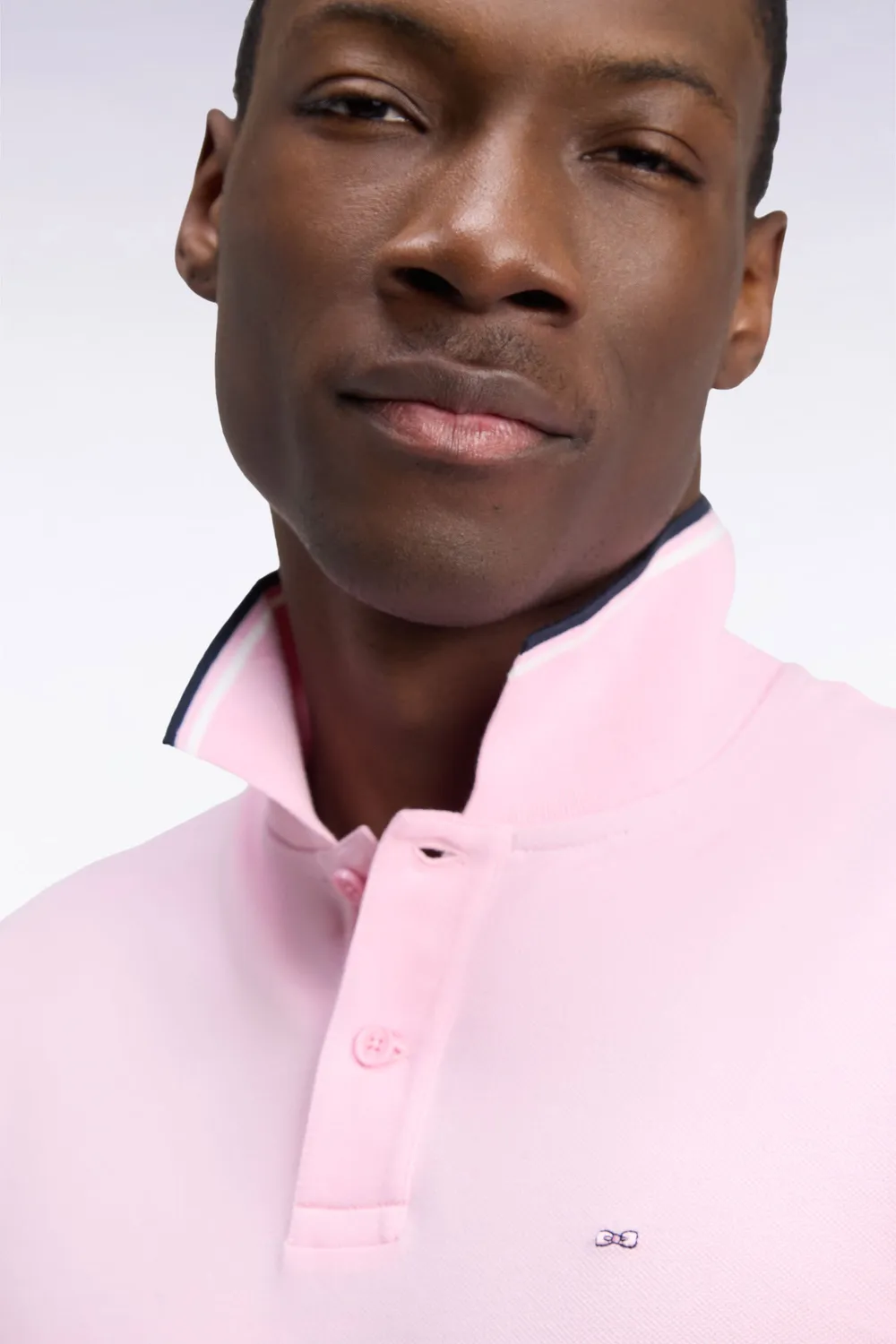 Eden Park Legend Rugby H26MAIPC0006 polo rose piqué