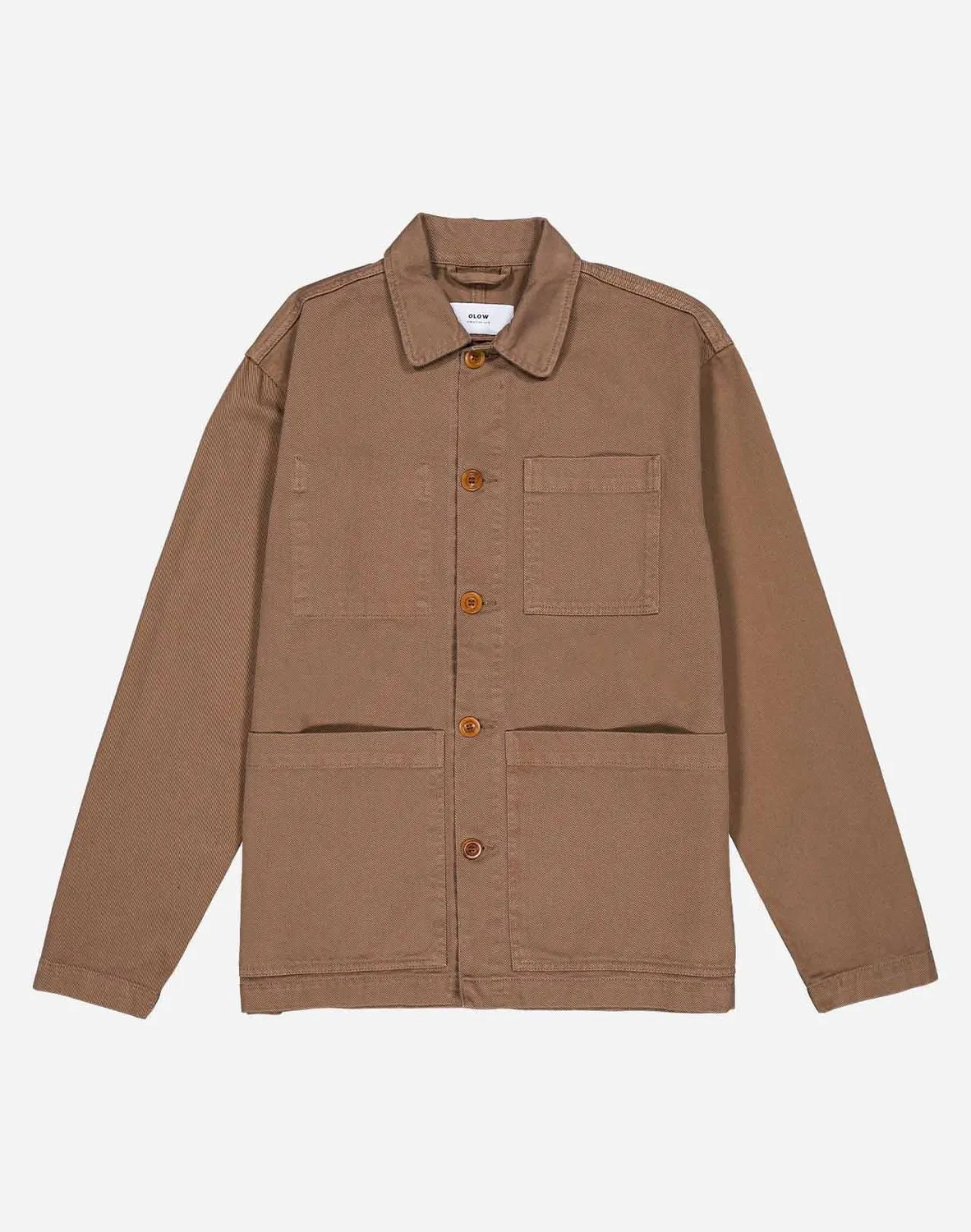 OLOW Chucalescu veste taupe à larges poches