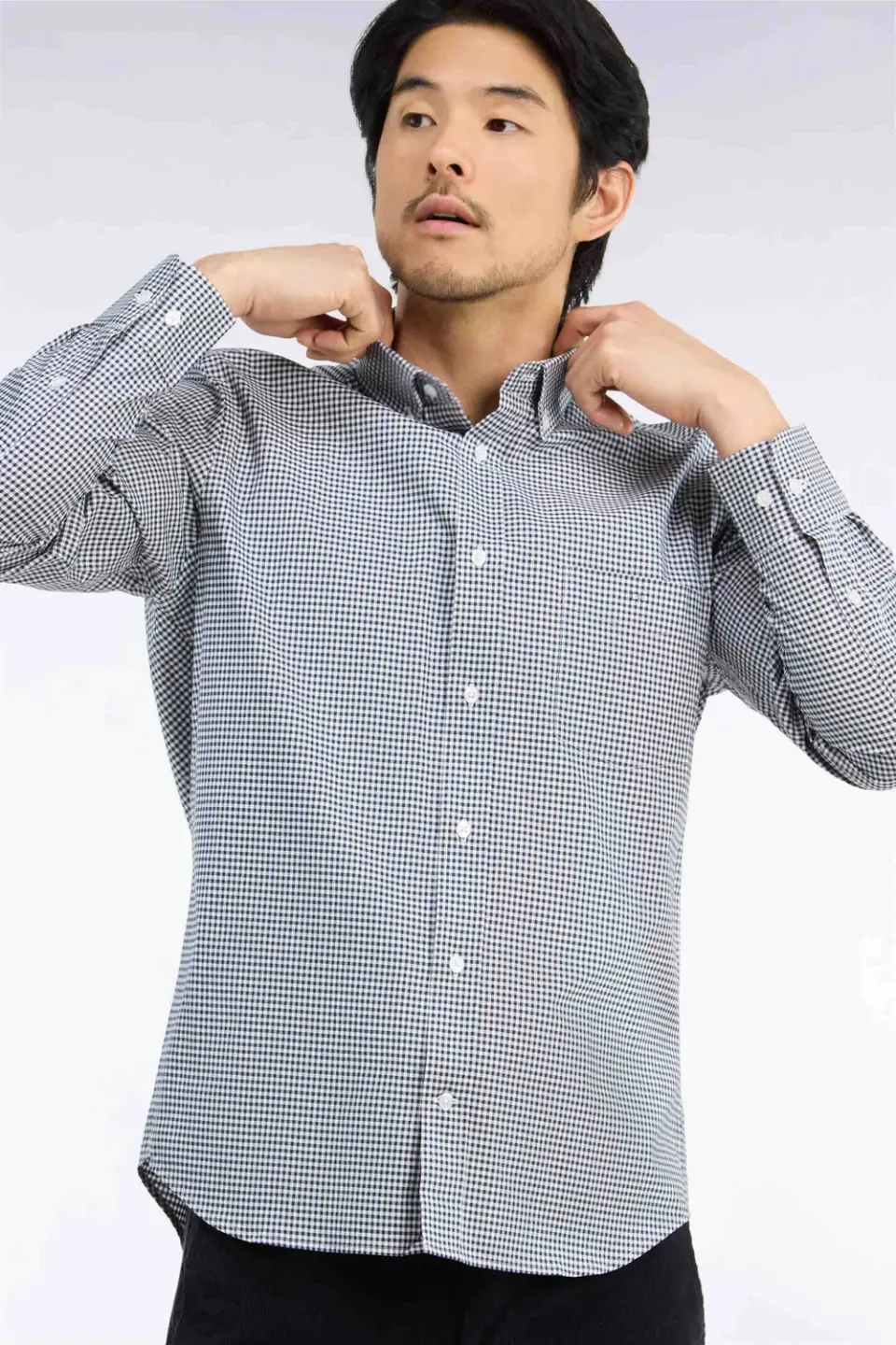 Eden Park Legend Rugby H26CHECL0031 chemise homme marine vichy
