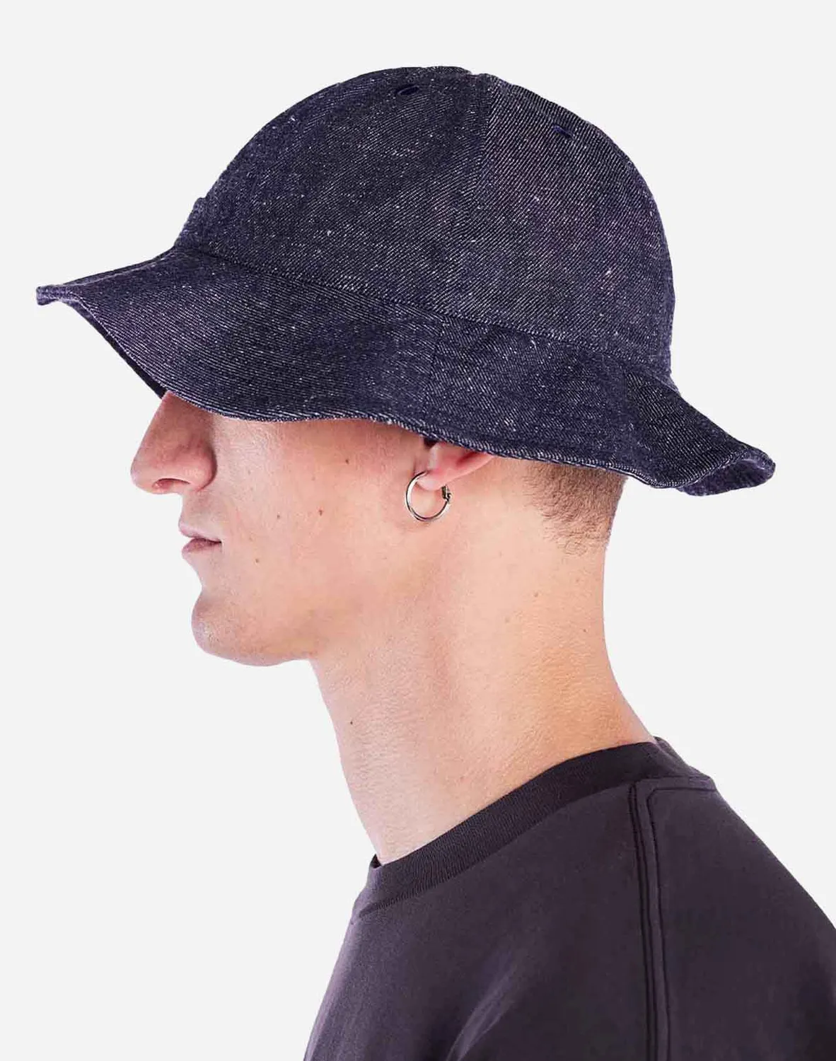 OLOW Cofan bob denim foncé coton recyclé