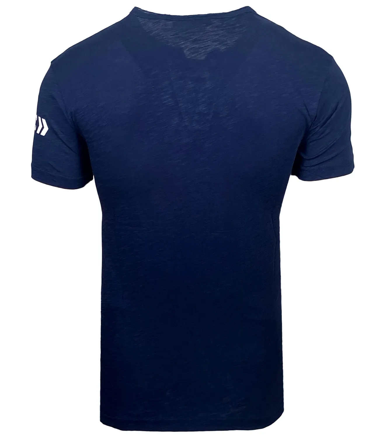 Subliminal Mode BX152 t-shirt col rond L bleu jean délavé