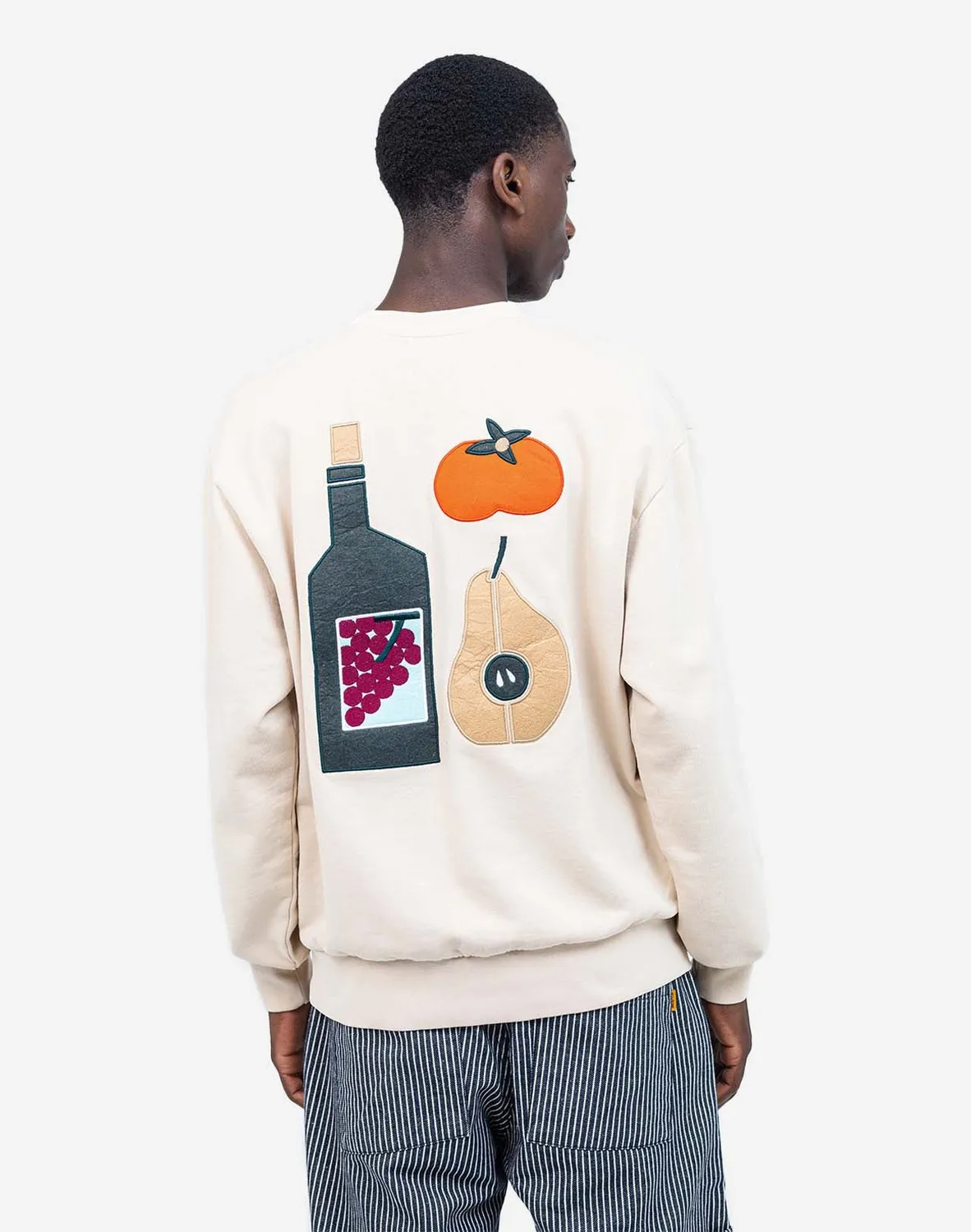 OLOW Lunch Time sweat crème coton bio
