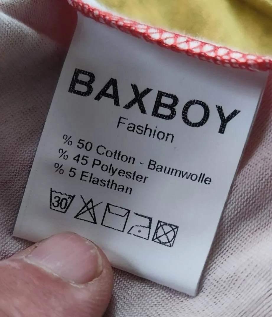 Subliminal Mode BX117 t-shirt homme manches courtes rouge vintage