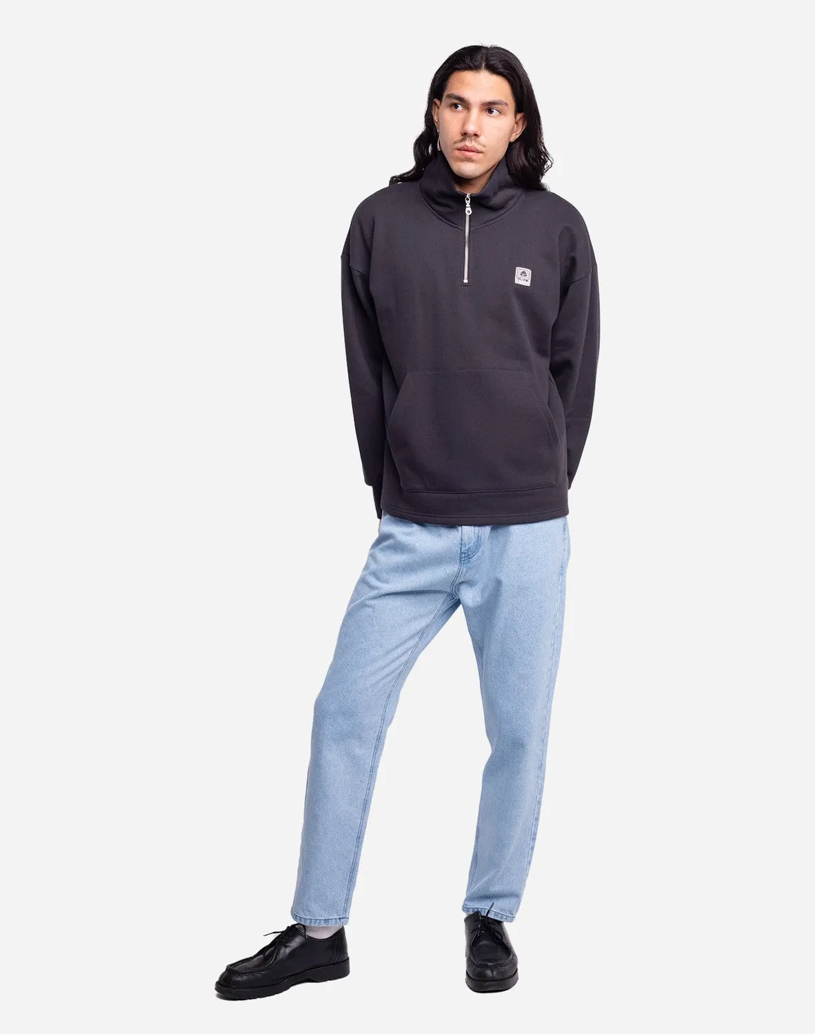 OLOW Bernex sweat noir carbone oversize
