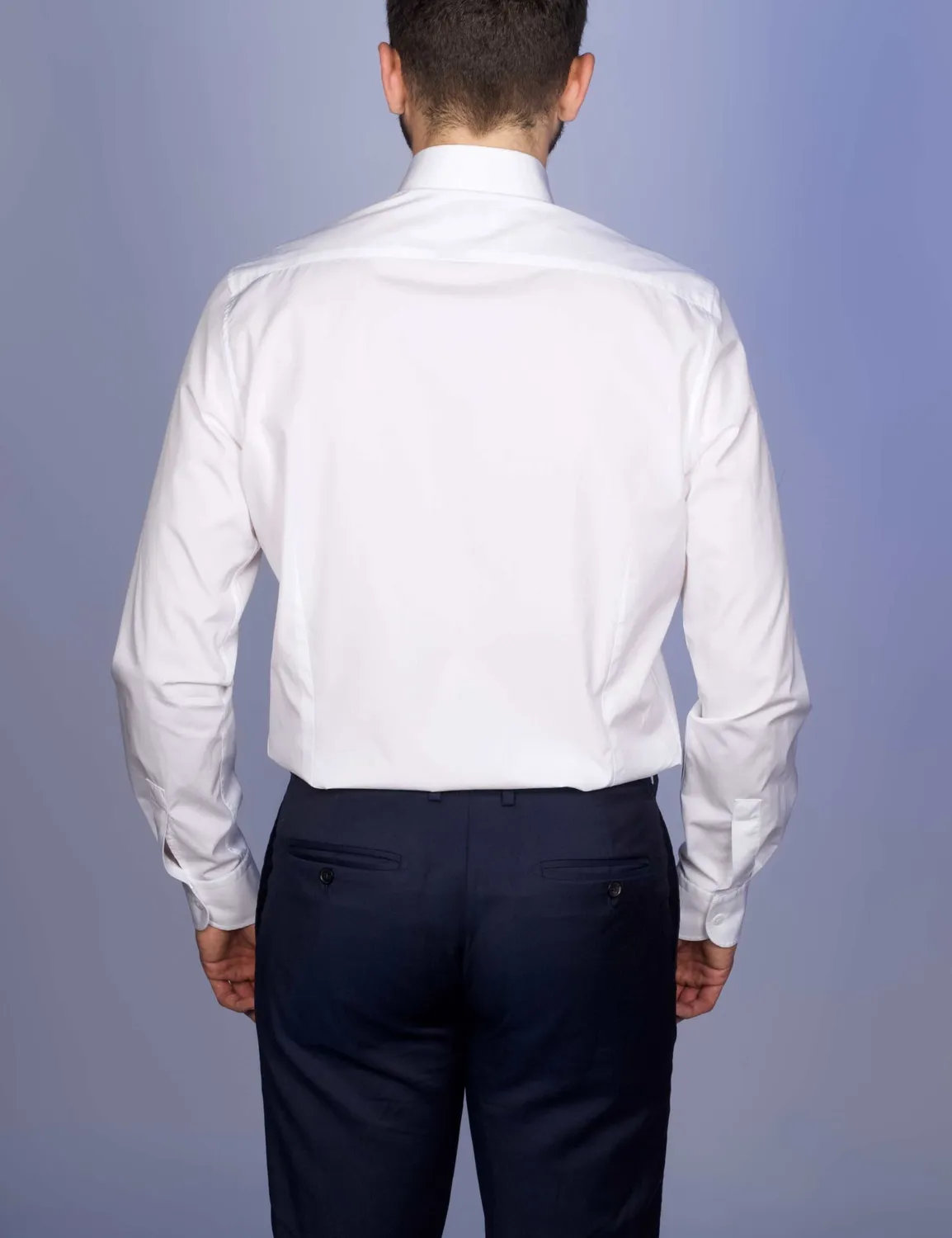 La Chemise Française Blanche chemise homme popeline double retors