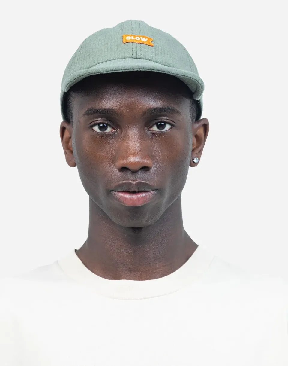 OLOW Flag casquette vert olive coton