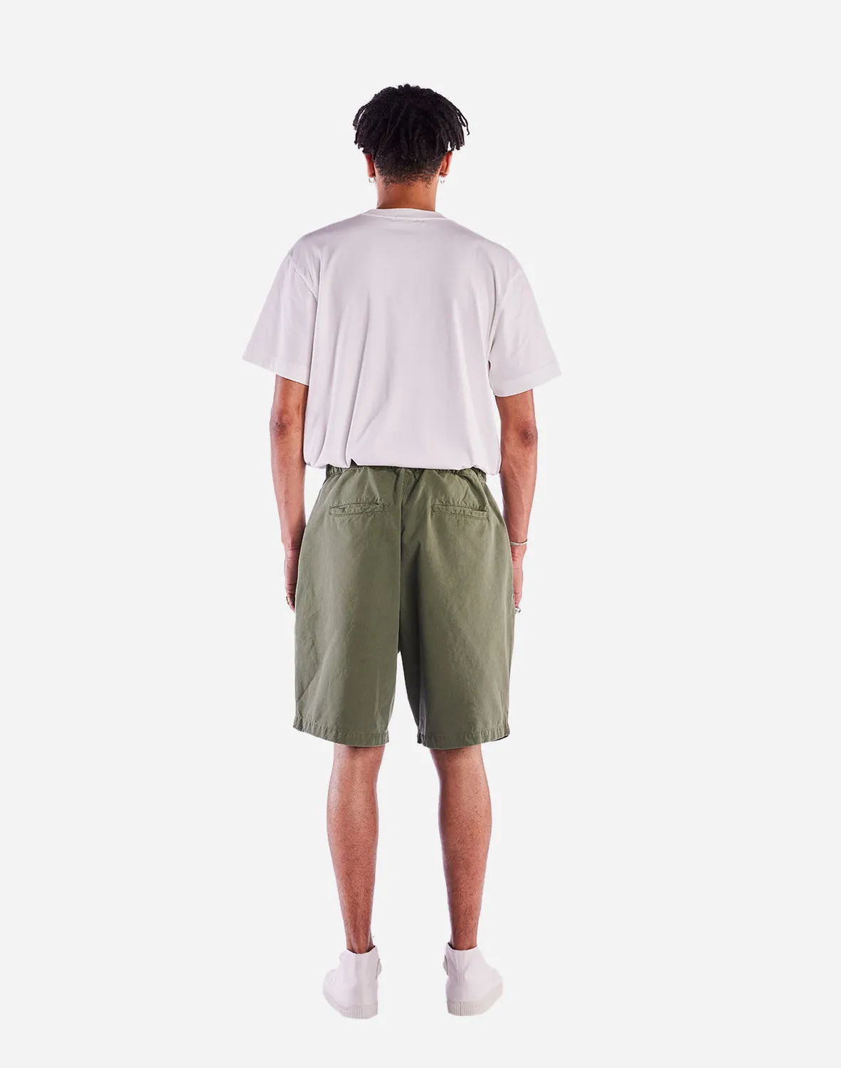 OLOW Handa short vert olive coton bio