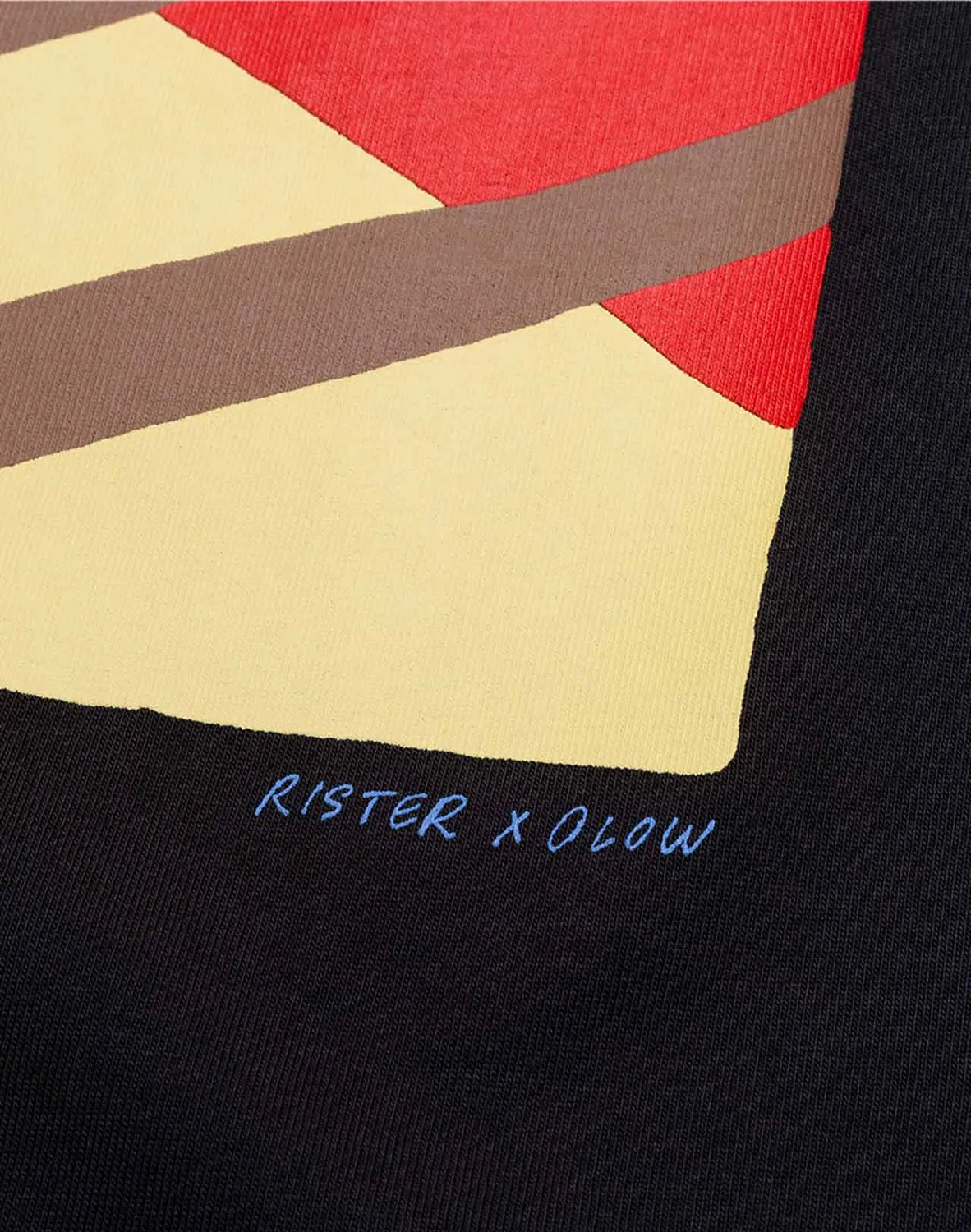 OLOW Sunset t-shirt noir carbone bio