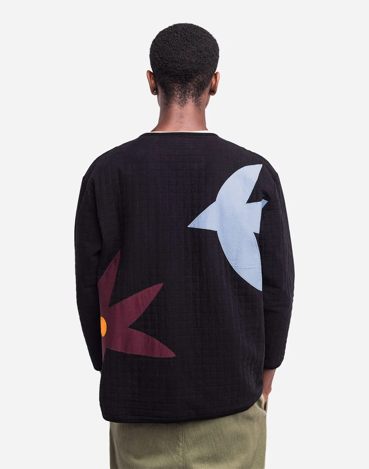OLOW Ostara sweat zippé noir matelassé